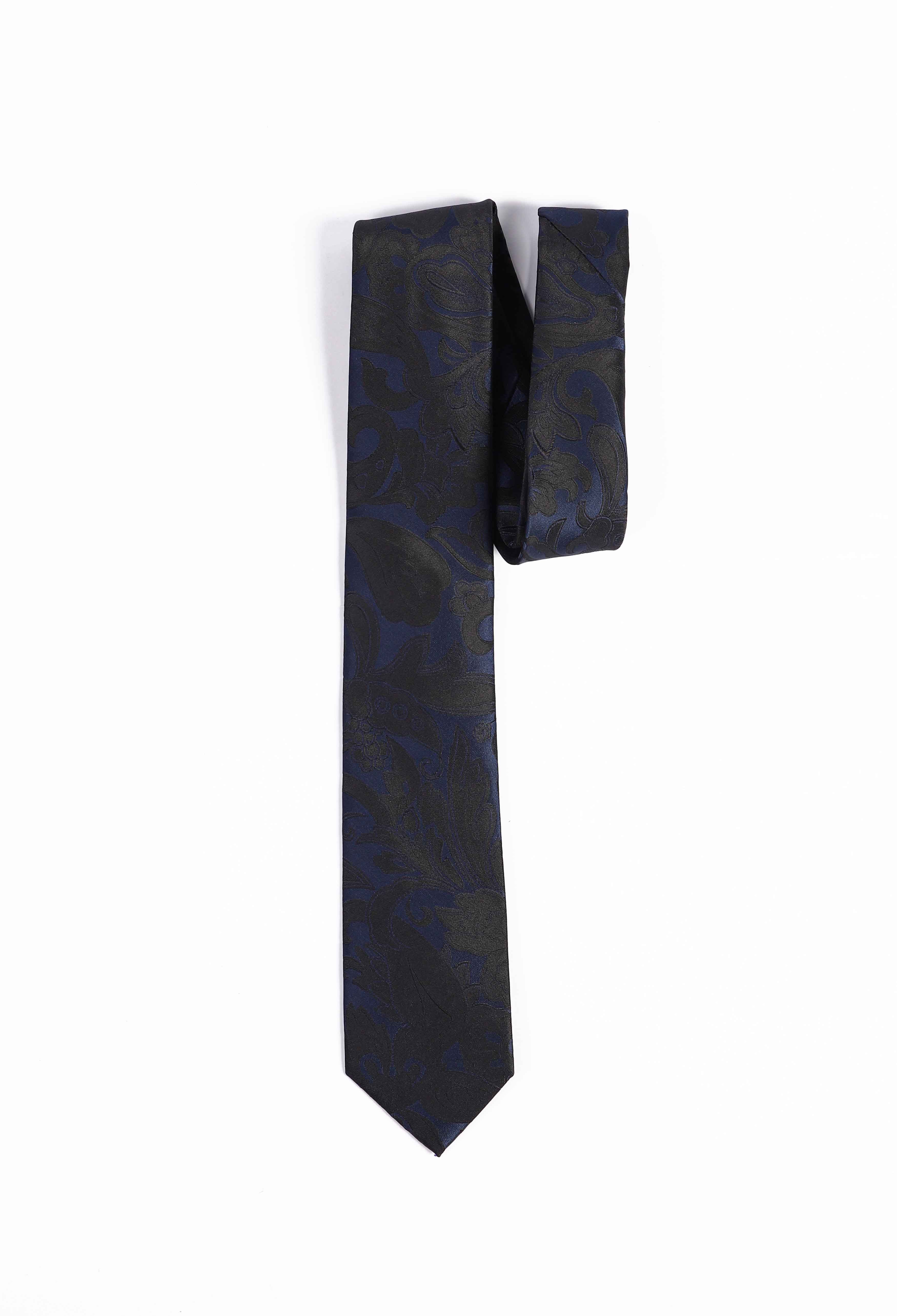 Berry Blue Paisley Tie