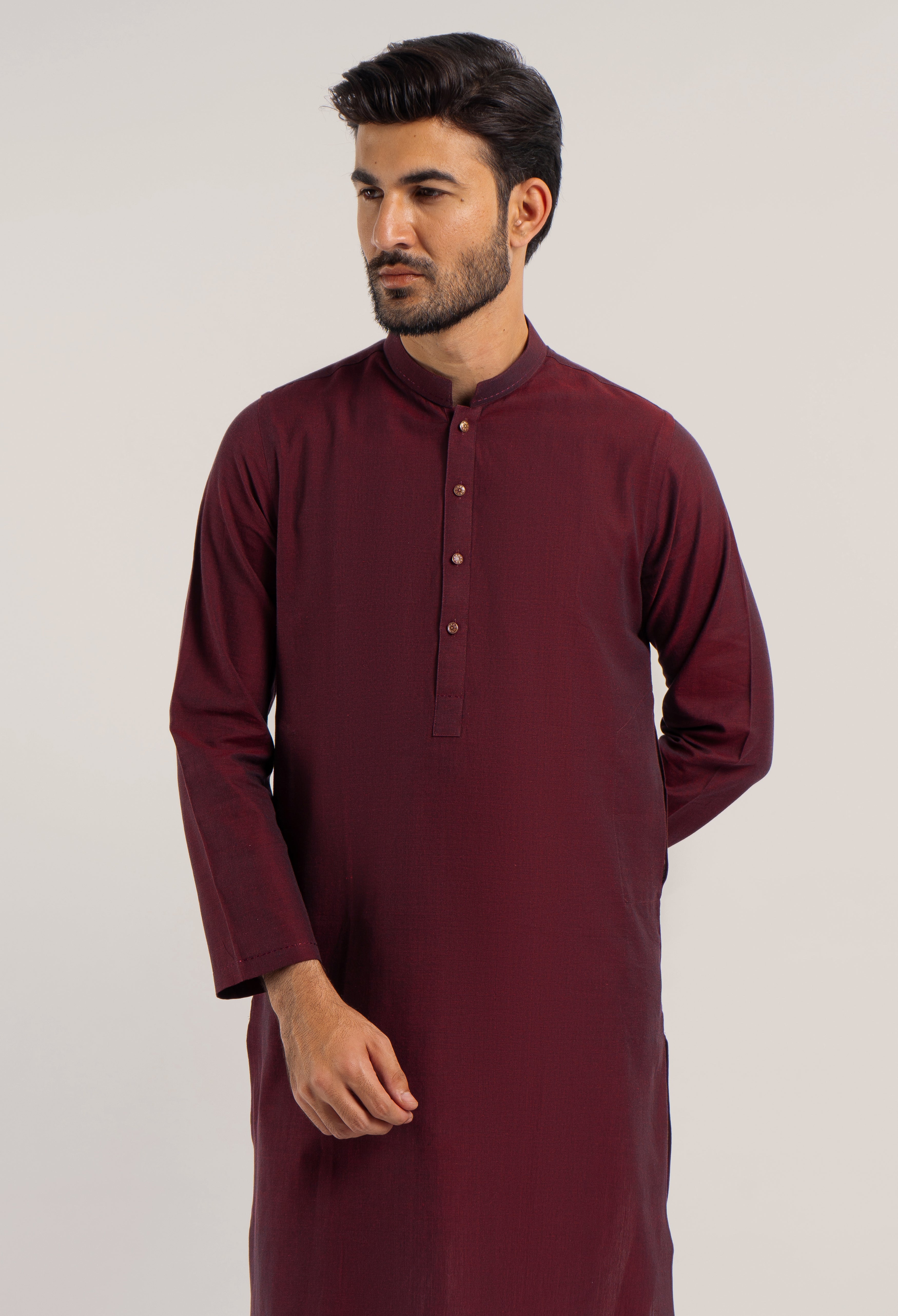 VERMILION Plain KURTA