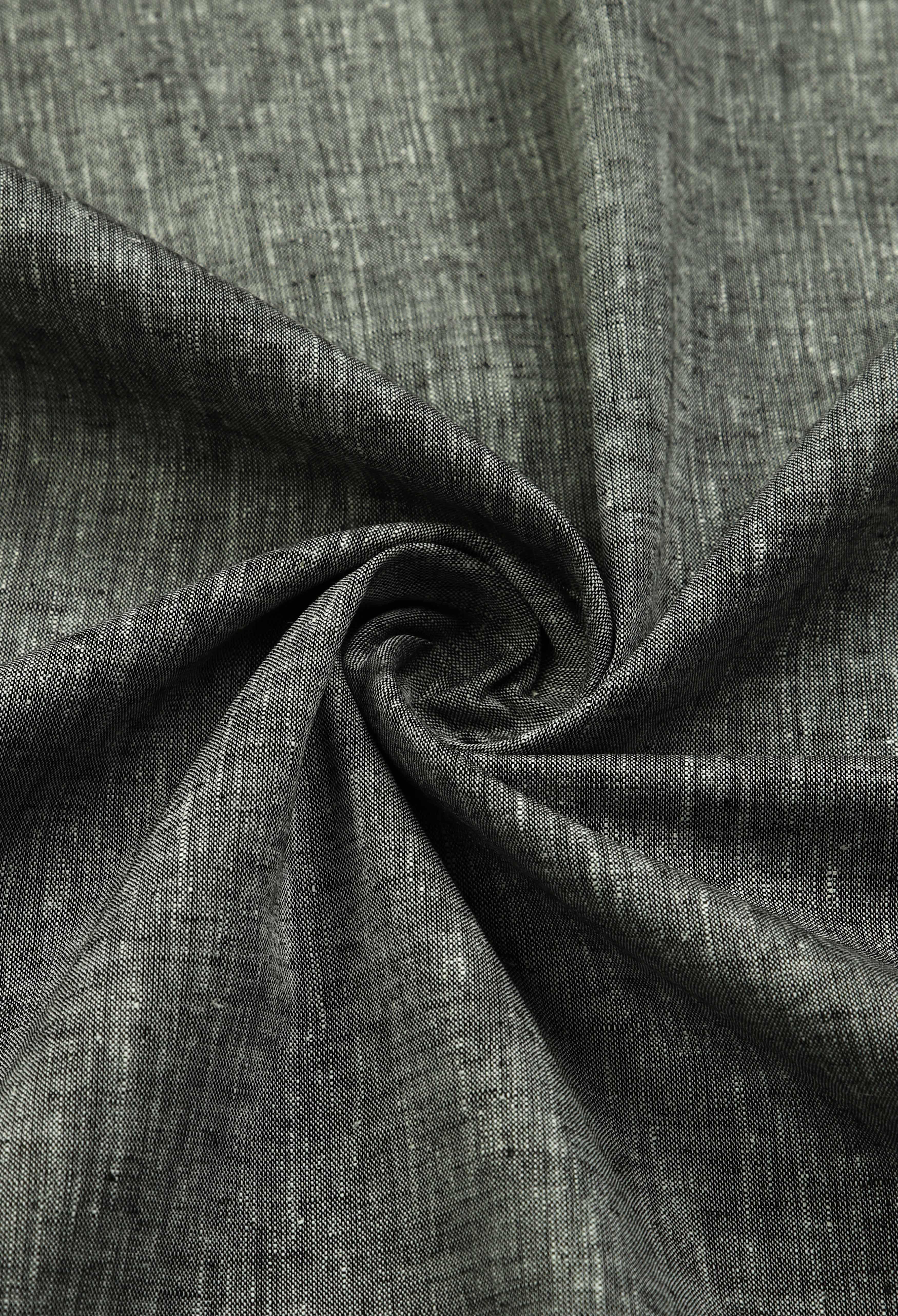 Charcoal Grey linen