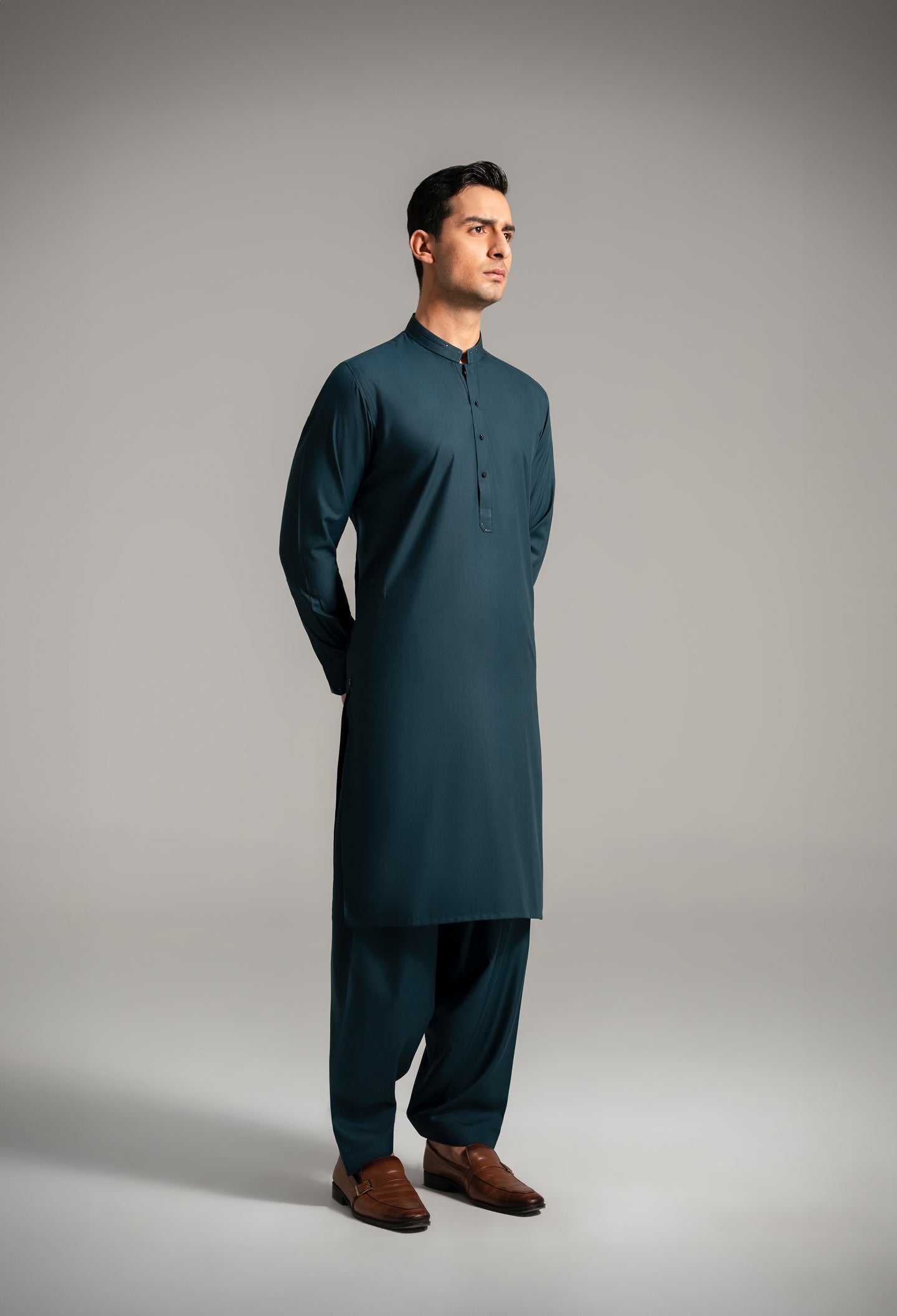 Blue Berry Detailing Kameez Shalwar