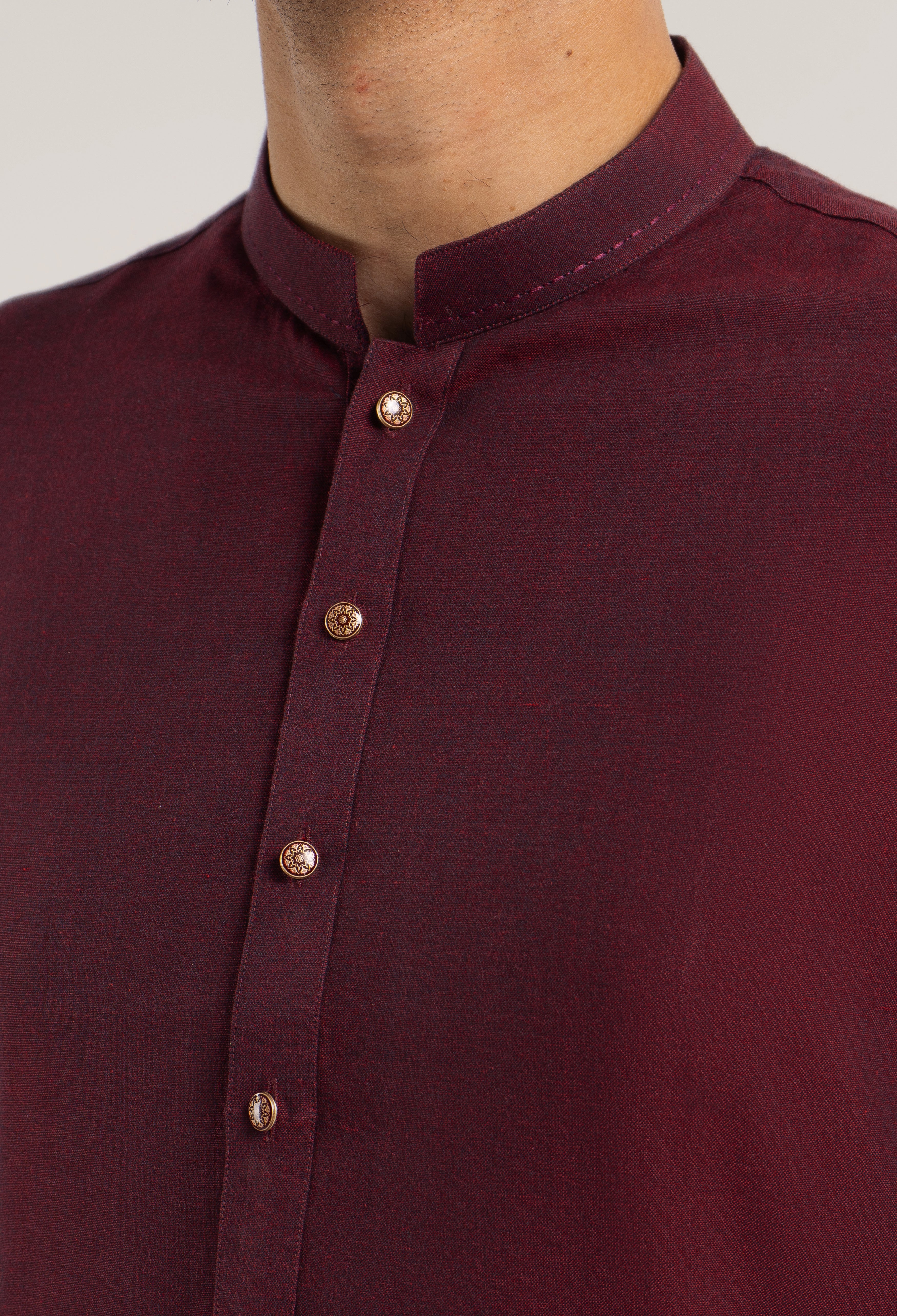 VERMILION Plain KURTA