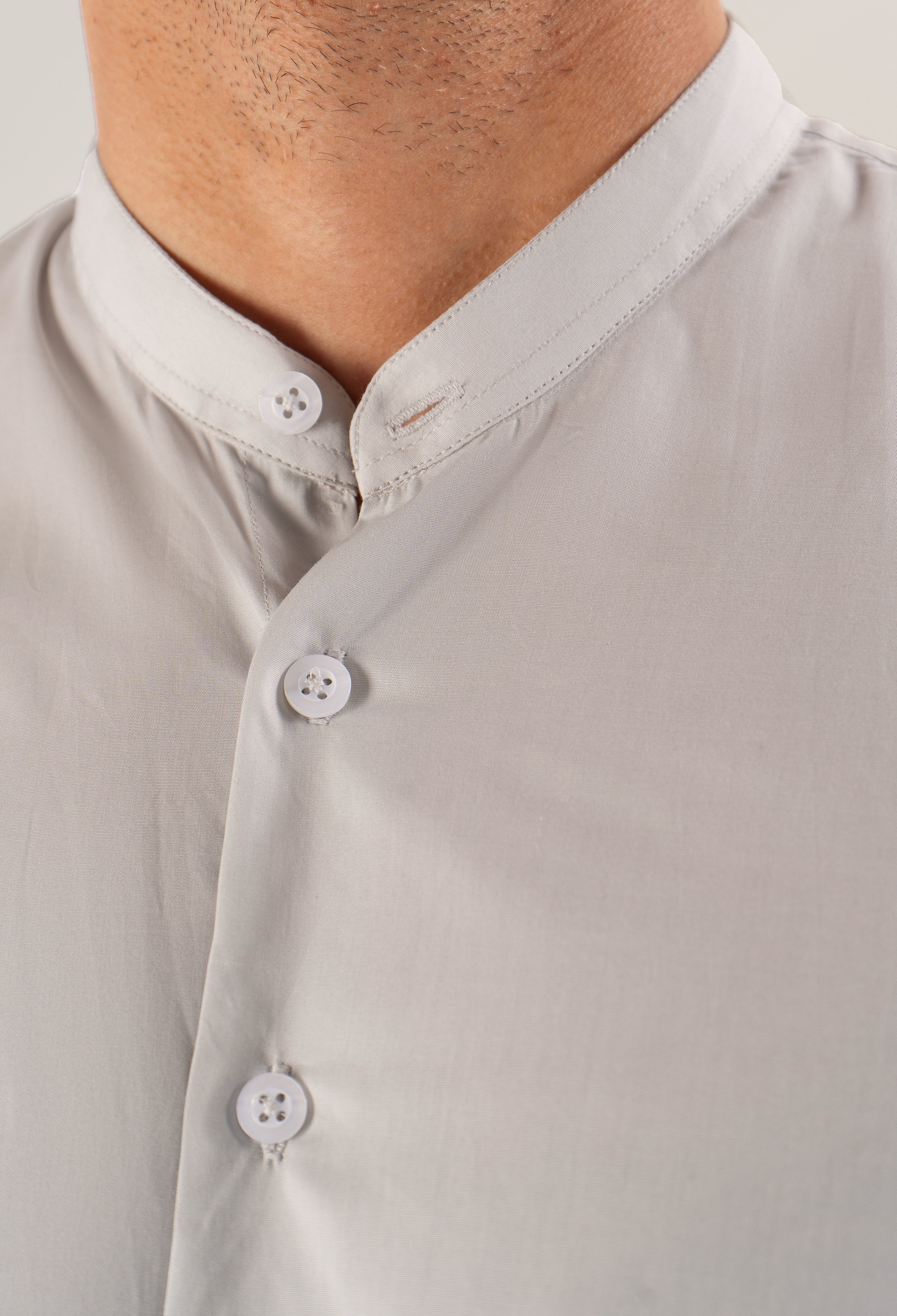 GREY SEMI FORMAL SHIRT