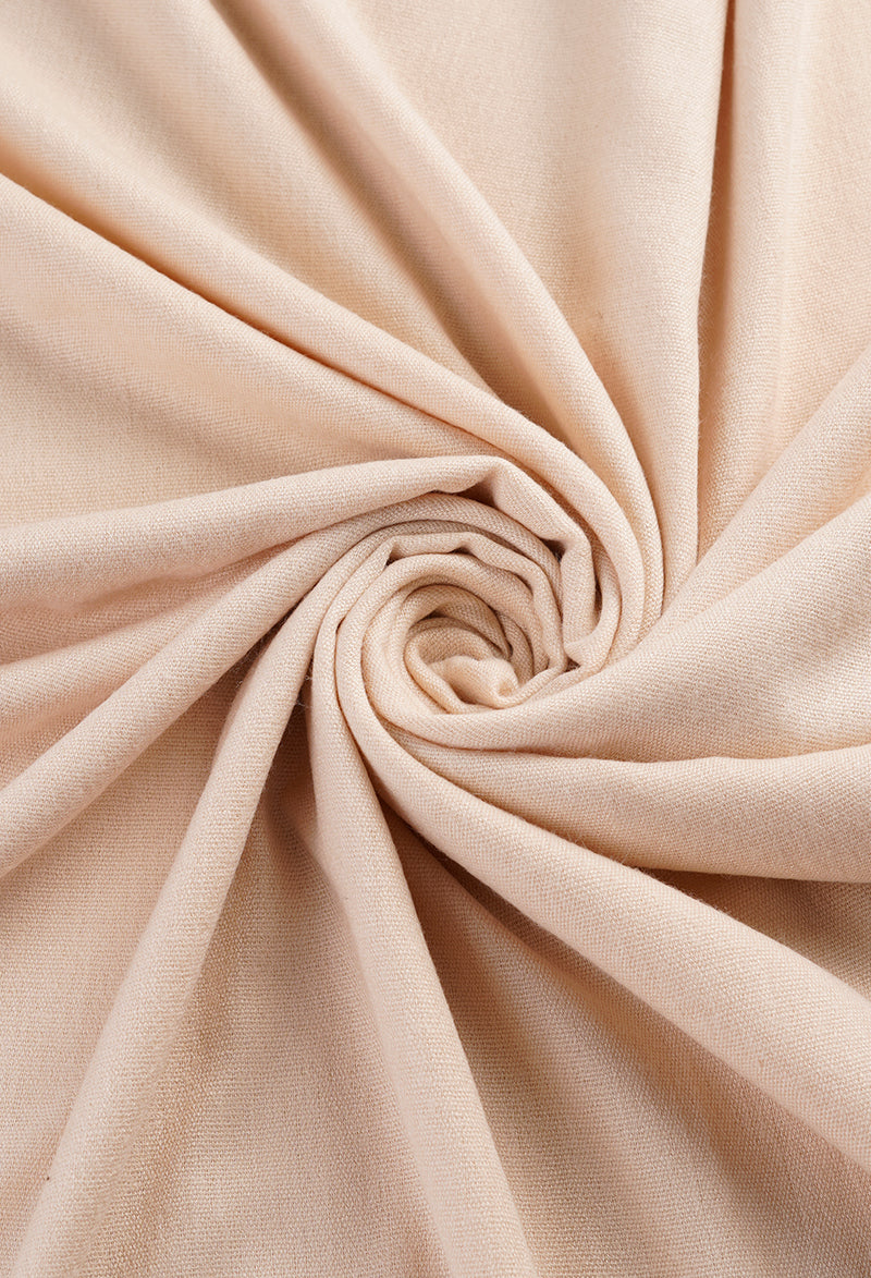 Cream Shell - Men's Cashmere Shawl