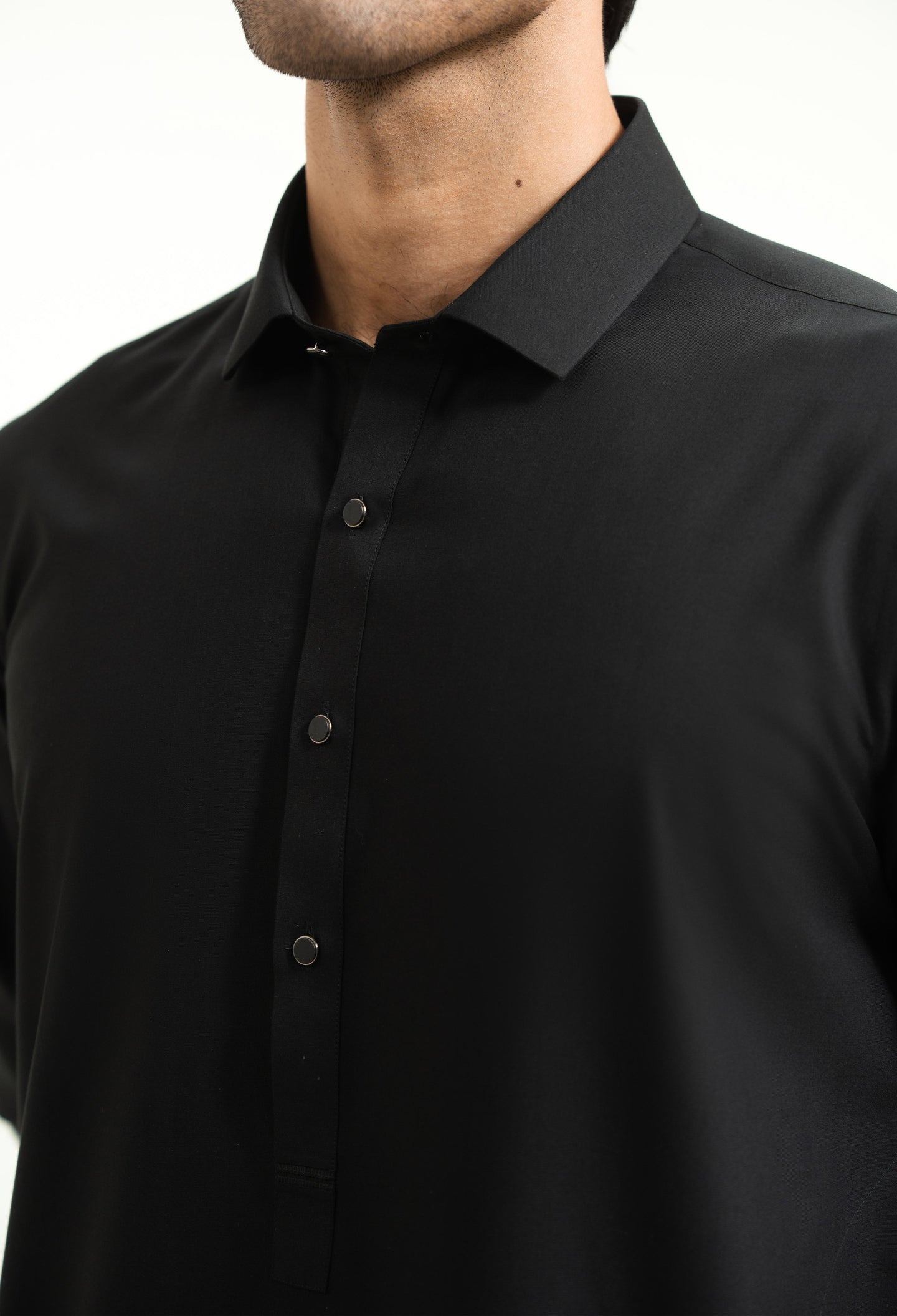 Onex Black Detailing Kameez Shalwar