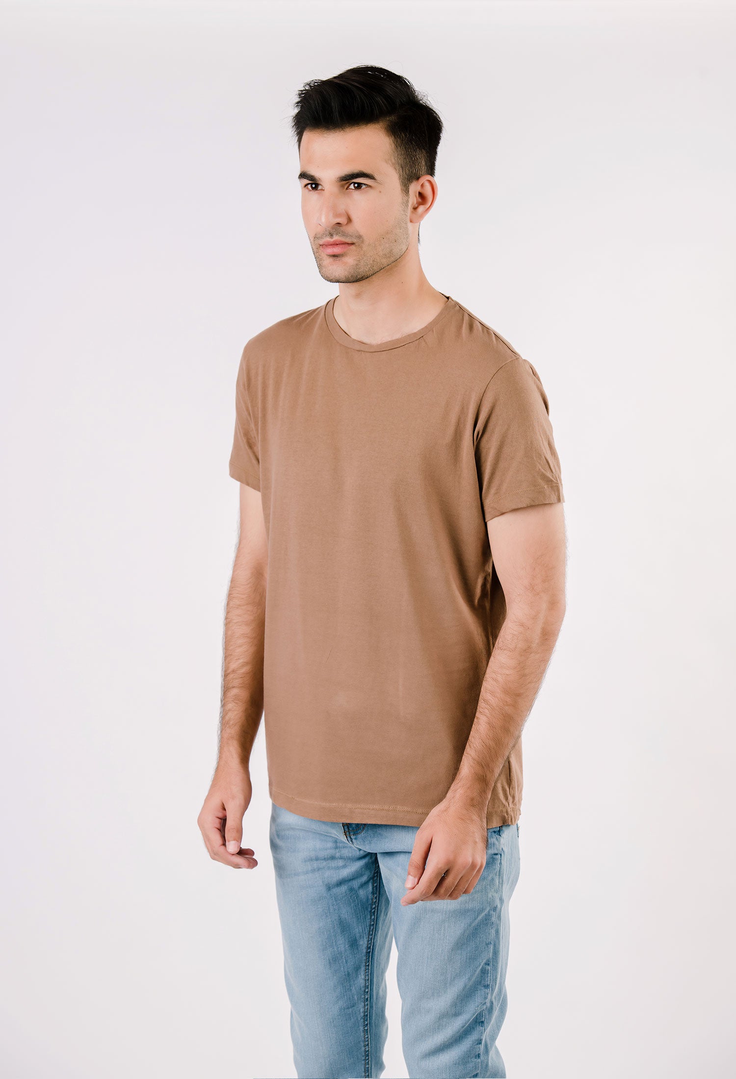 Khaki Basic T-Shirt