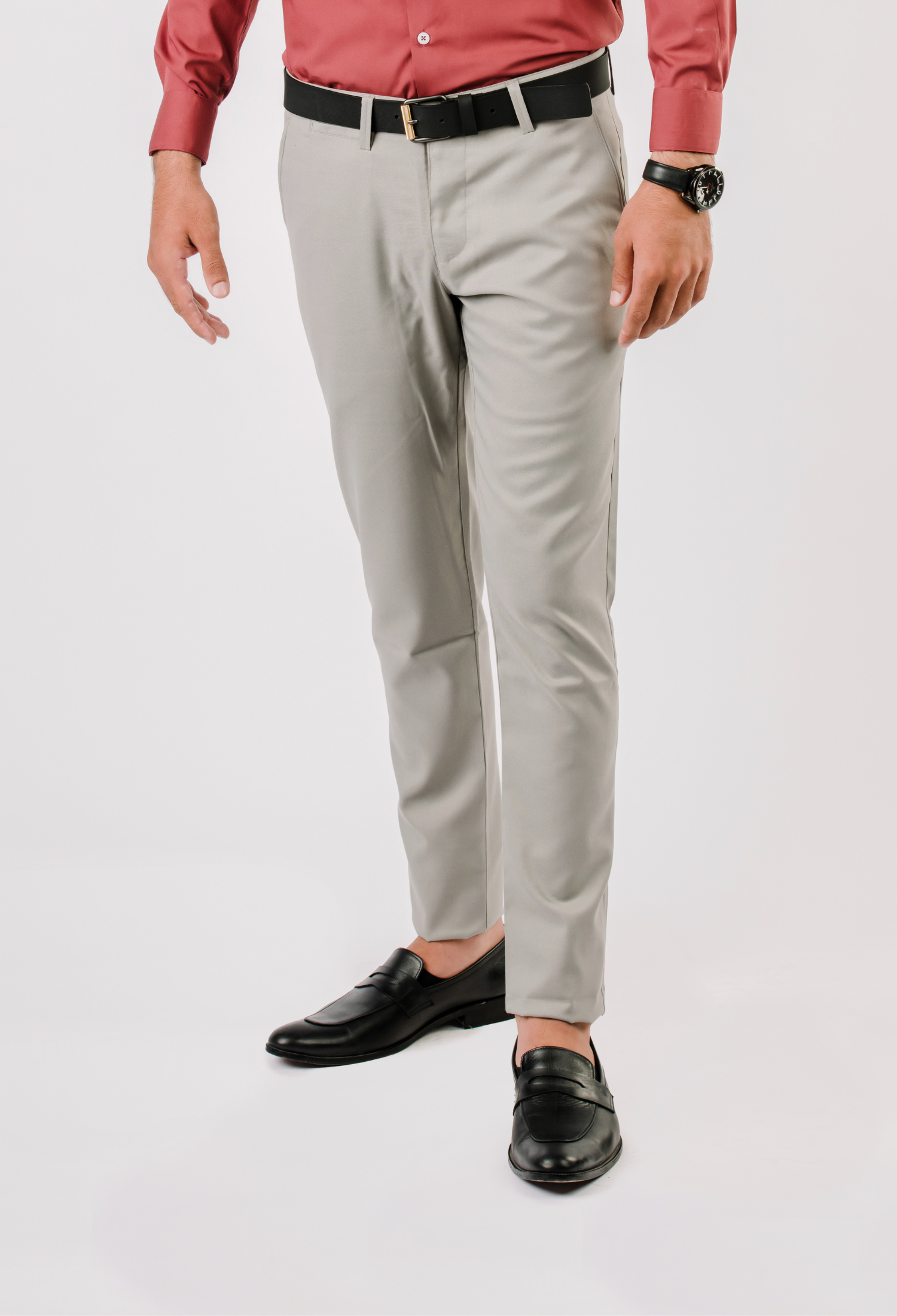 Light Grey Stretch Pant