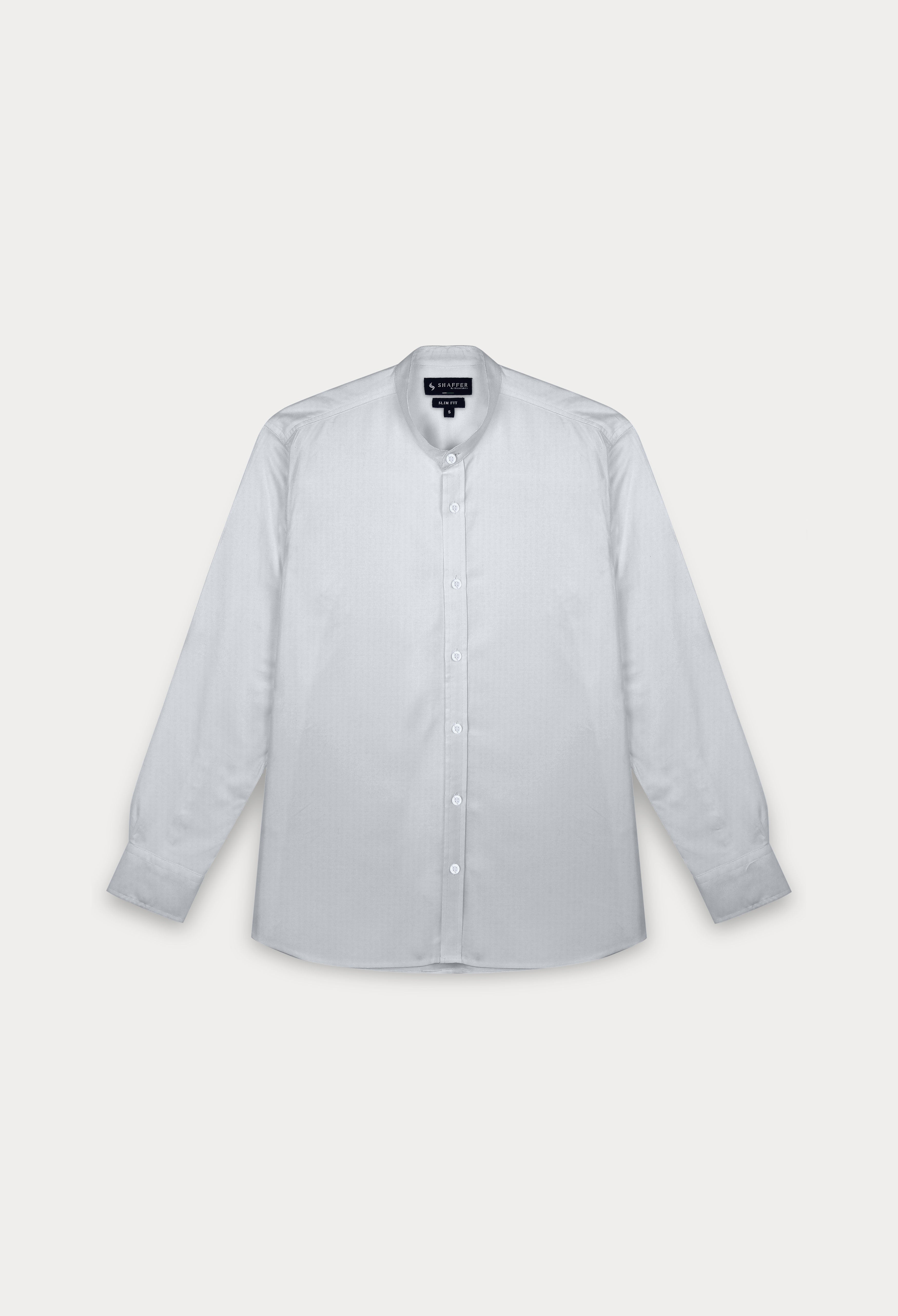 GREY SEMI FORMAL SHIRT