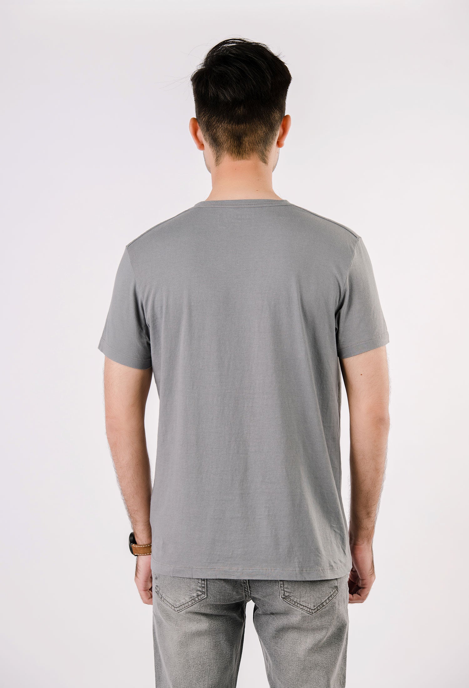 Grey Basic T-Shirt