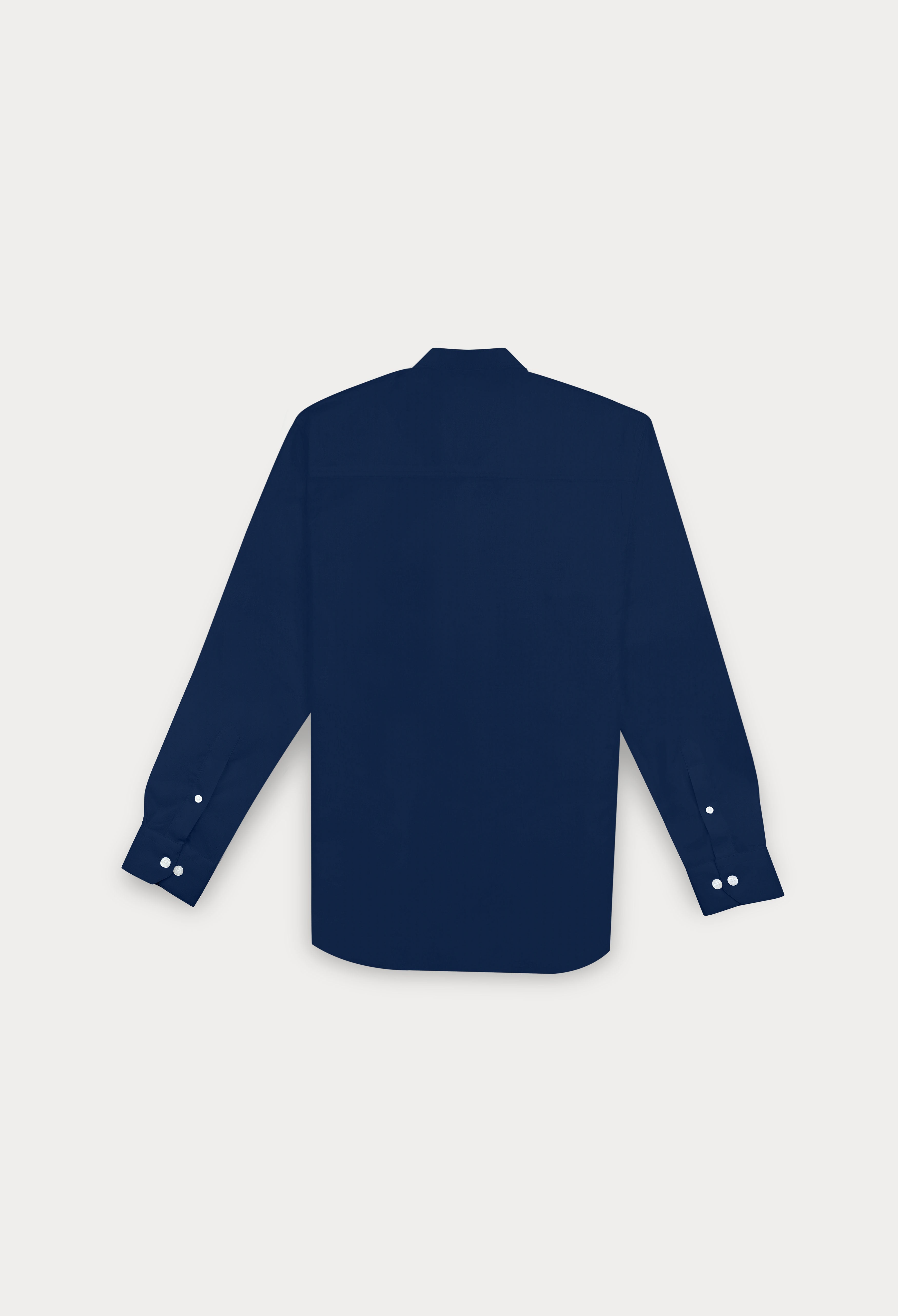 NAVY SEMI FORMAL SHIRT