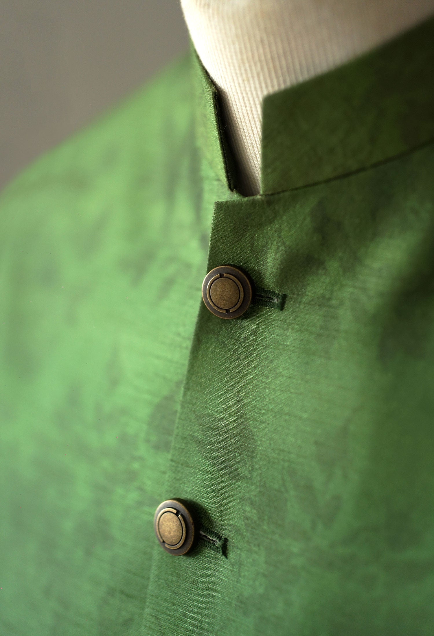 Green - Printed Waistcoat