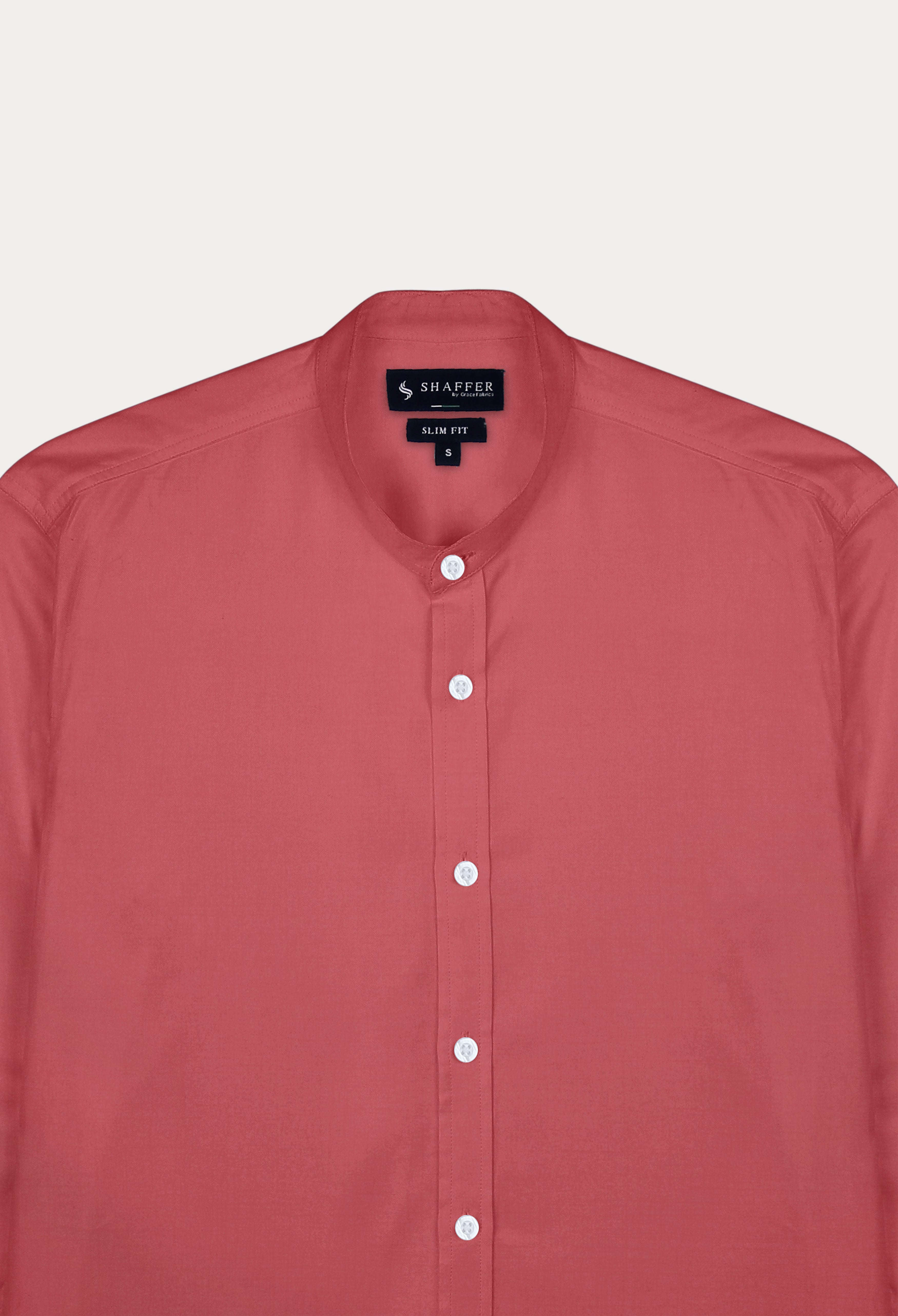 MAROON SEMI FORMAL SHIRT