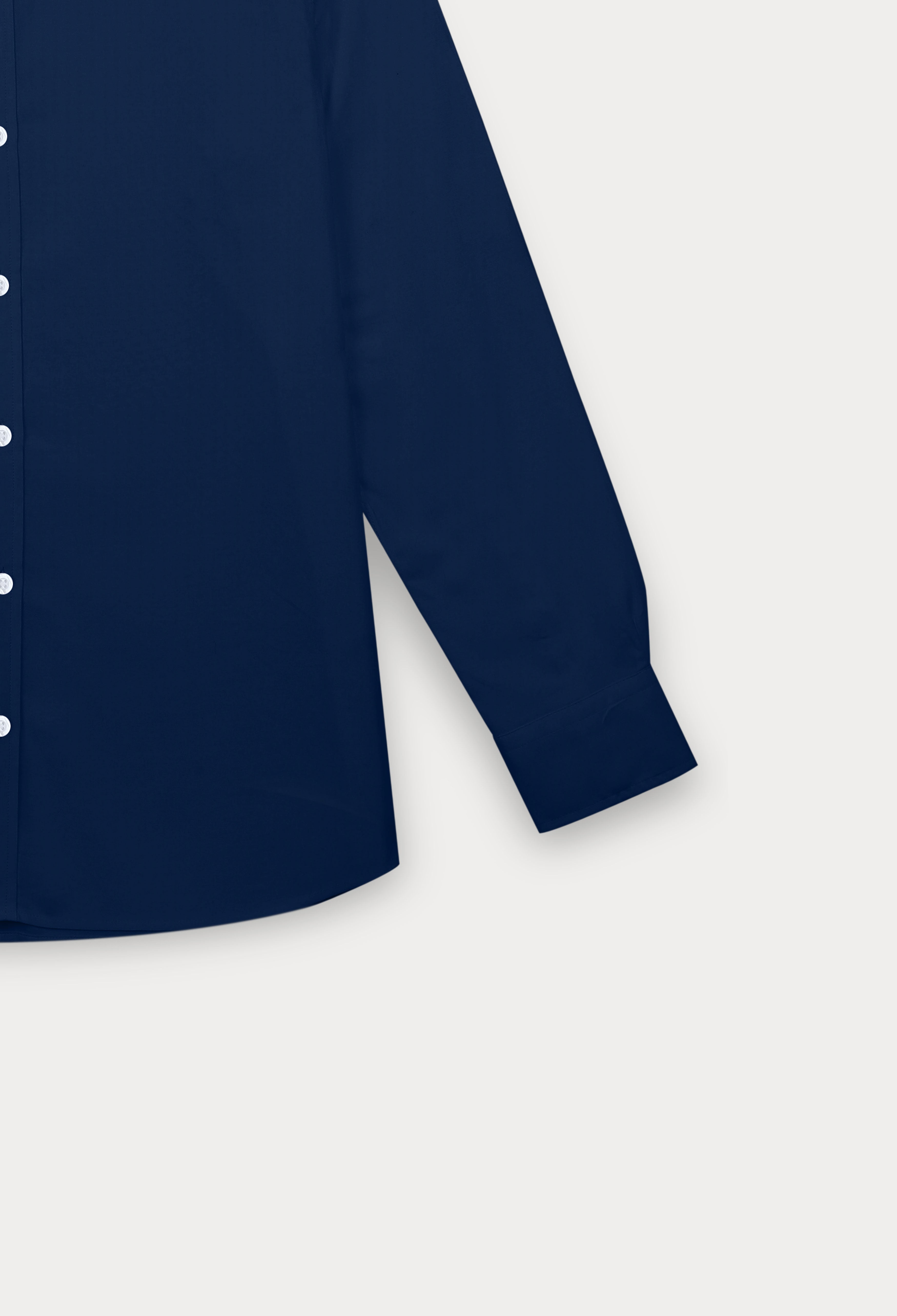 NAVY SEMI FORMAL SHIRT