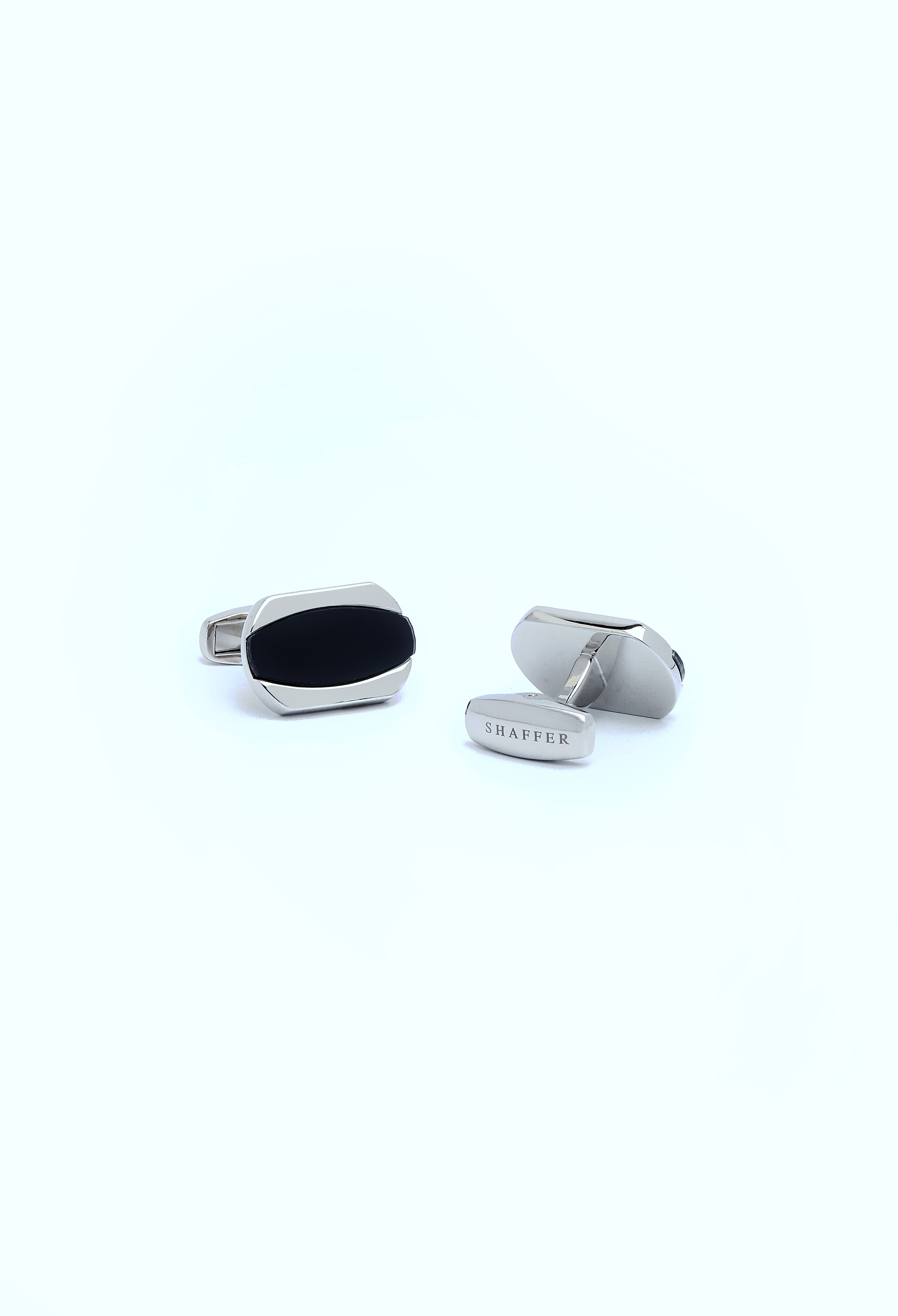 Charcoal Waves Cufflinks