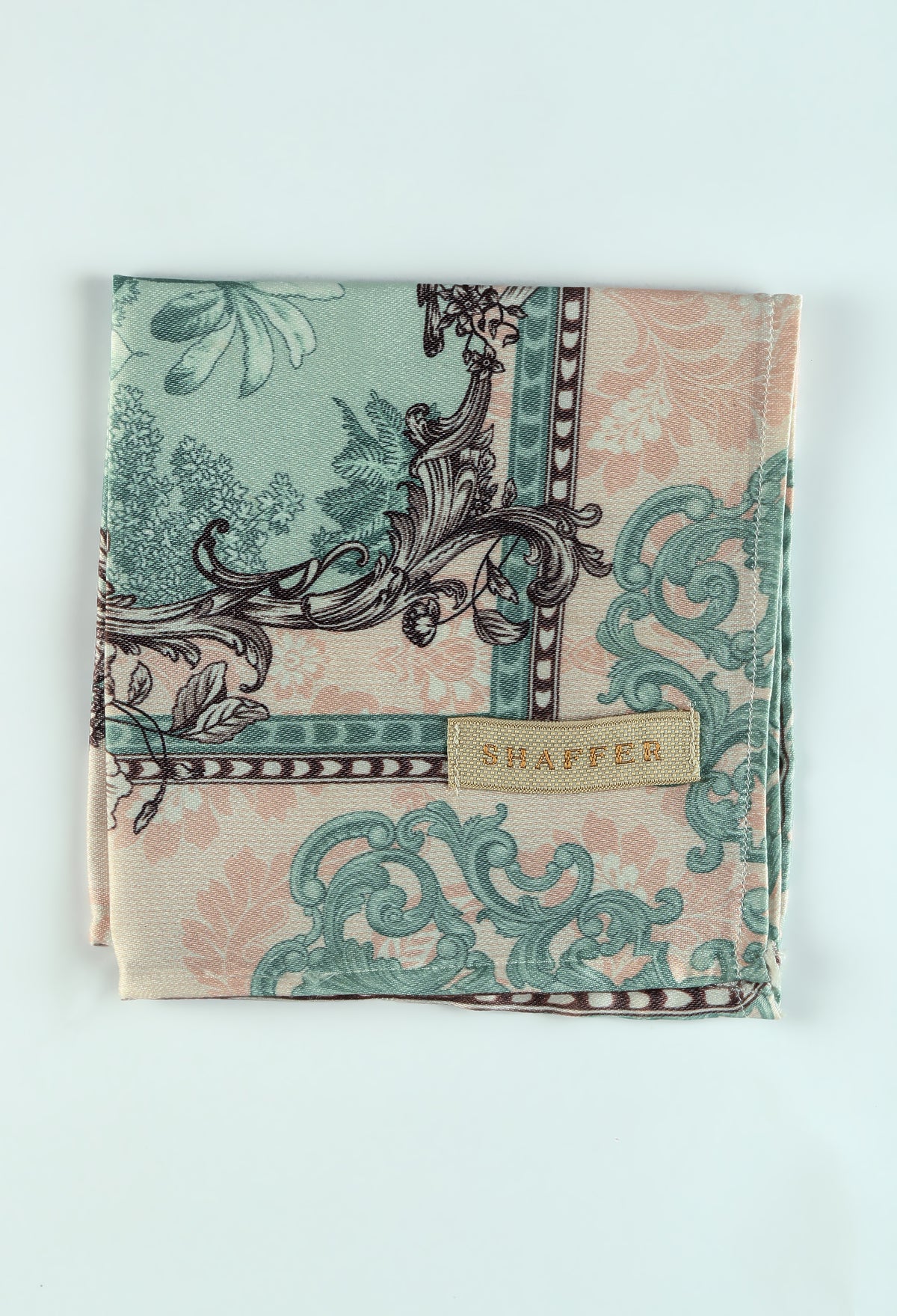 Royal Swirl Pocket Square