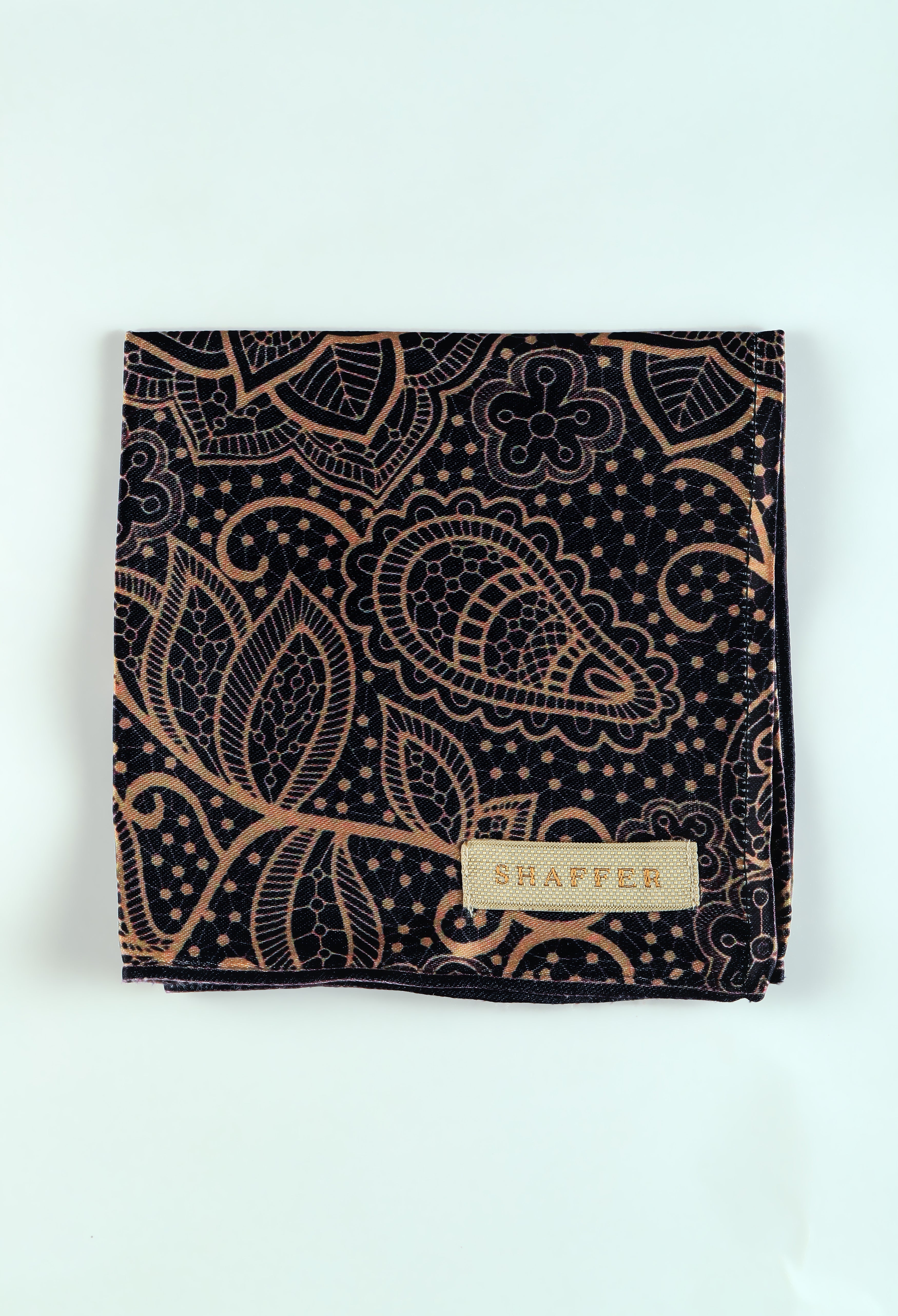 Rumi Paisley Pocket Square