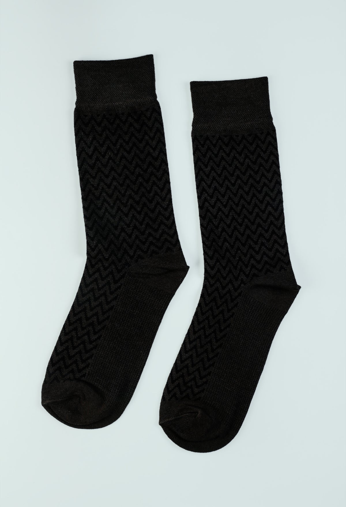 Dark Brown Wool Socks
