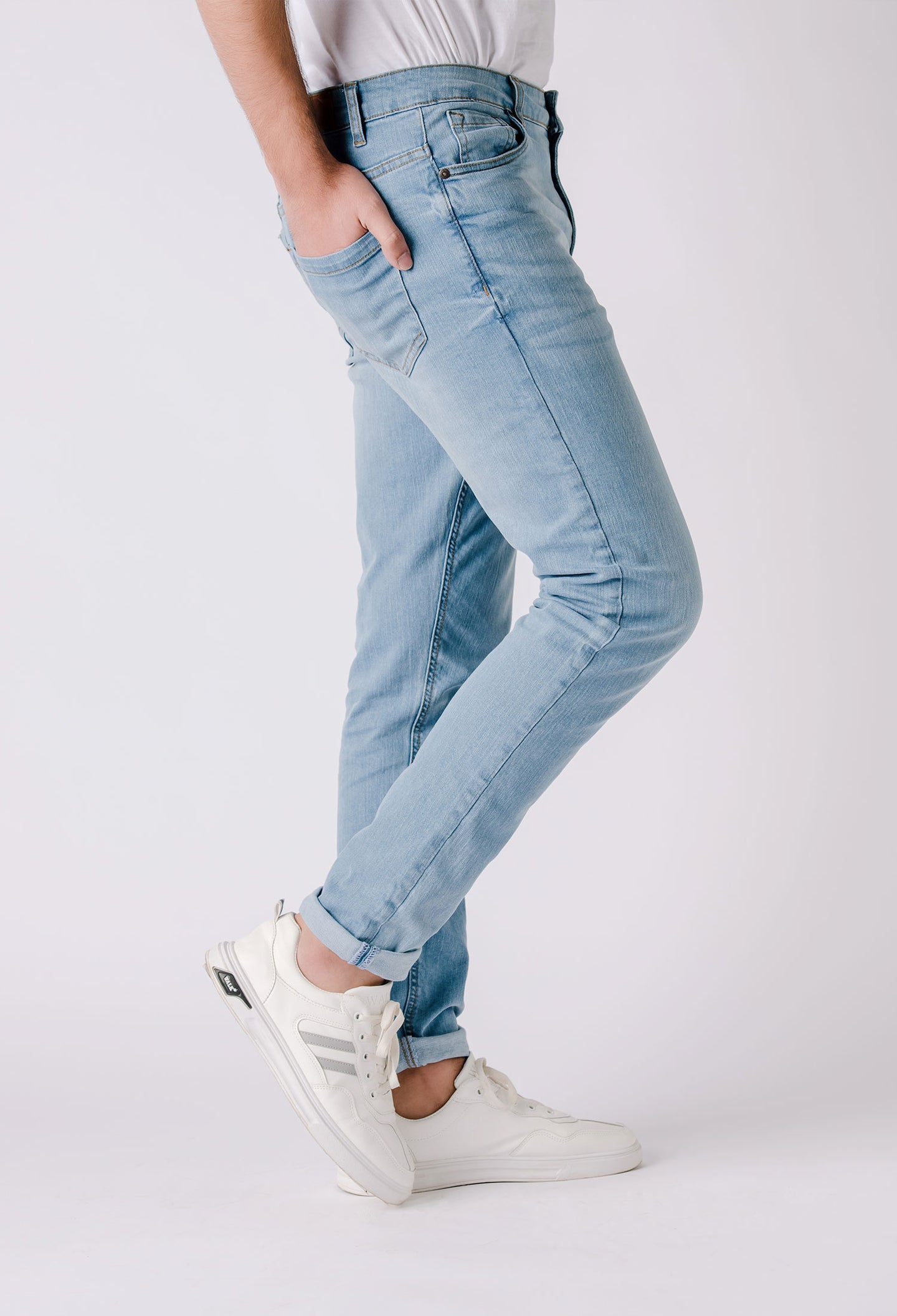 Ice Blue Denim Jeans