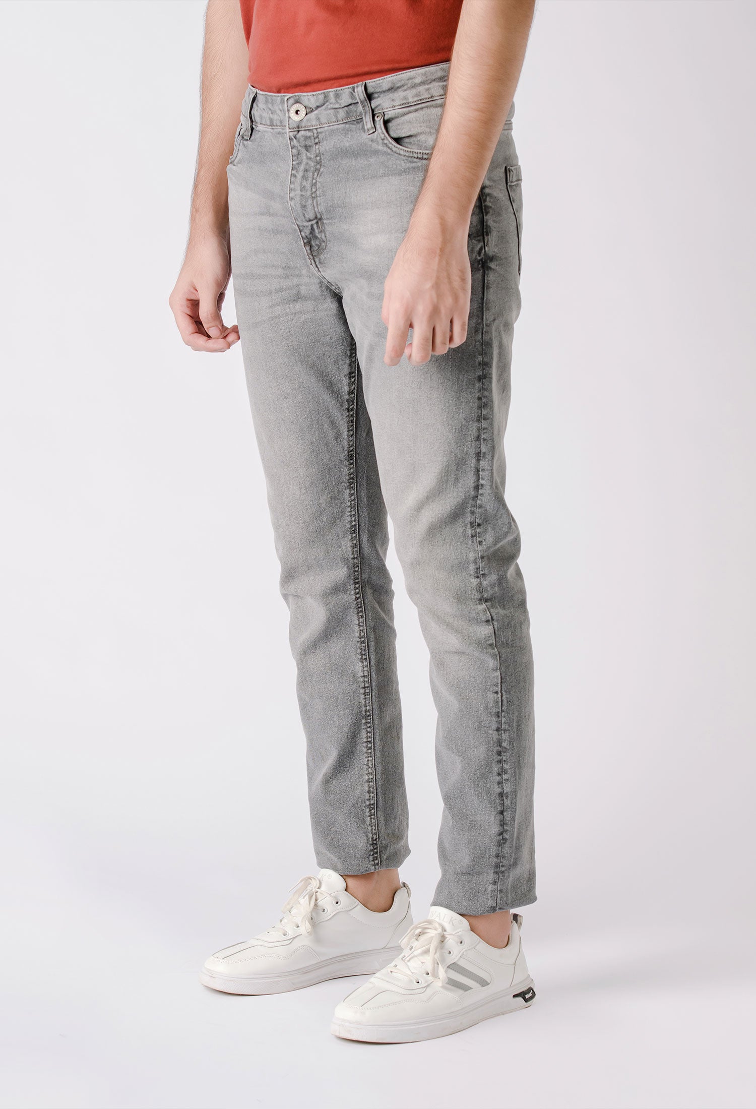 Grey Denim Jeans