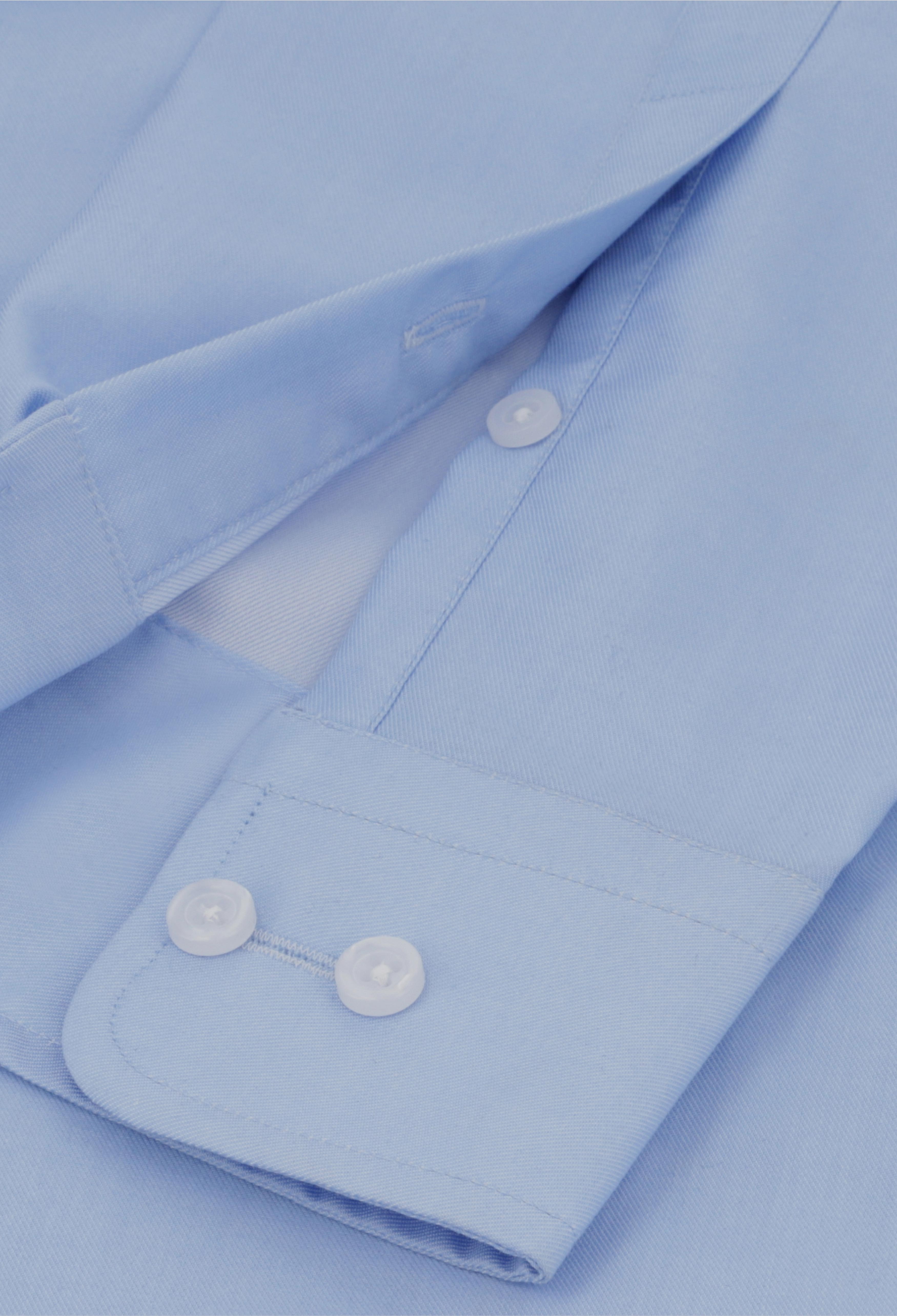 Sky Blue Slim Fit Formal Shirt