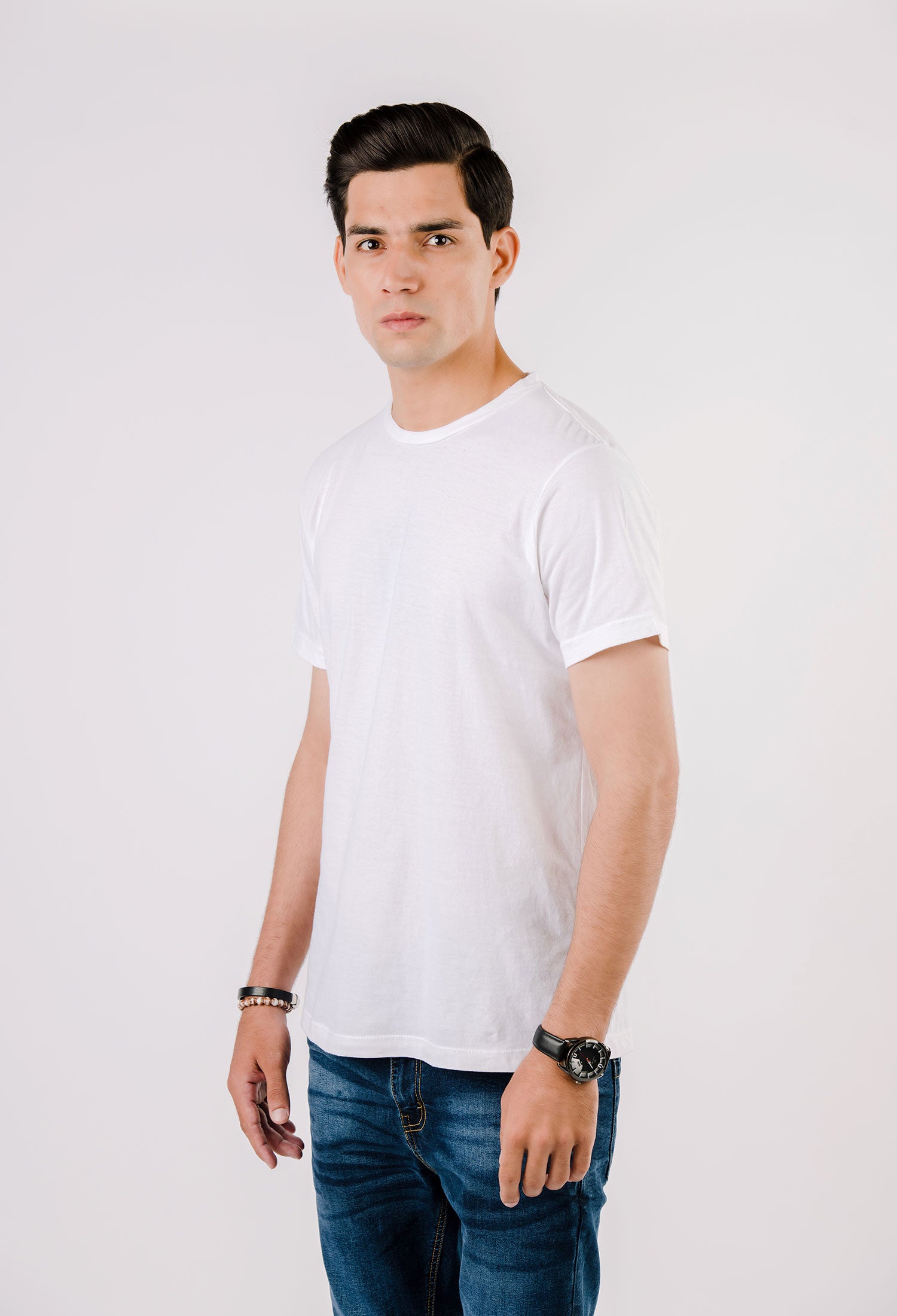 White Basic T-Shirt