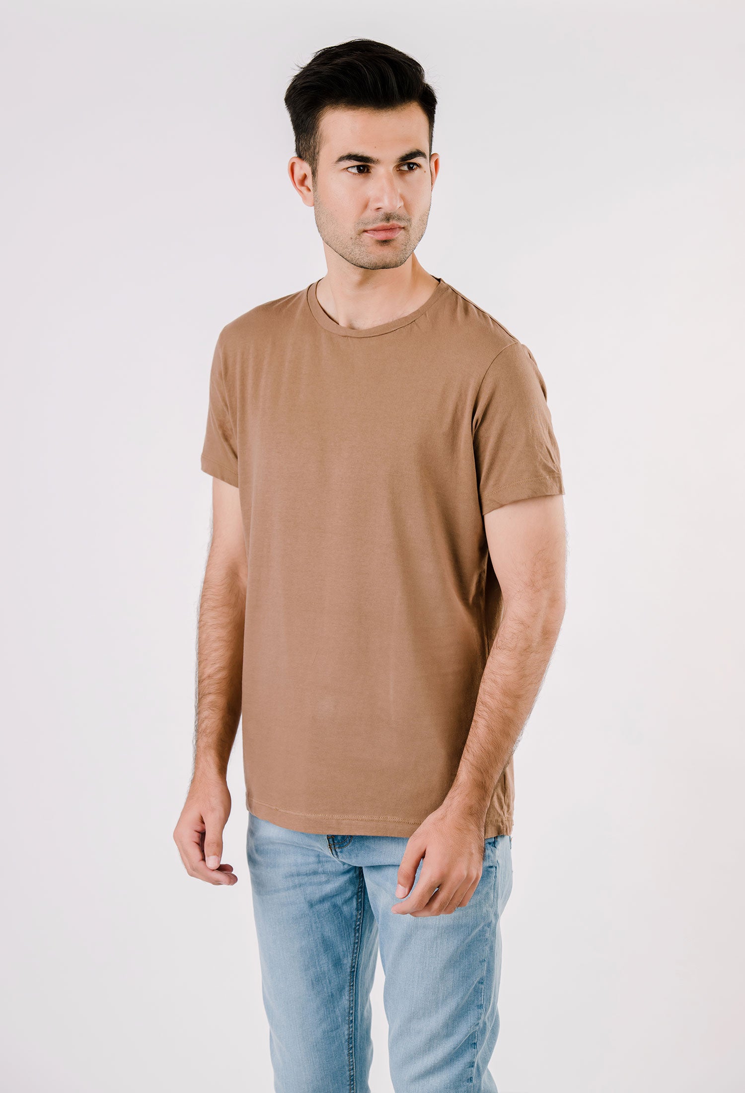 Khaki Basic T-Shirt