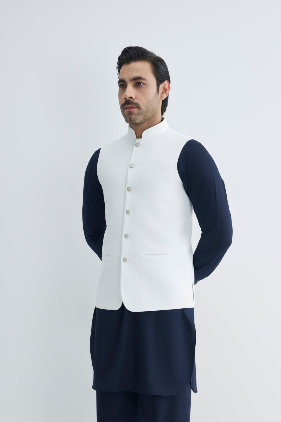 Off White Rich Blend Waistcoat