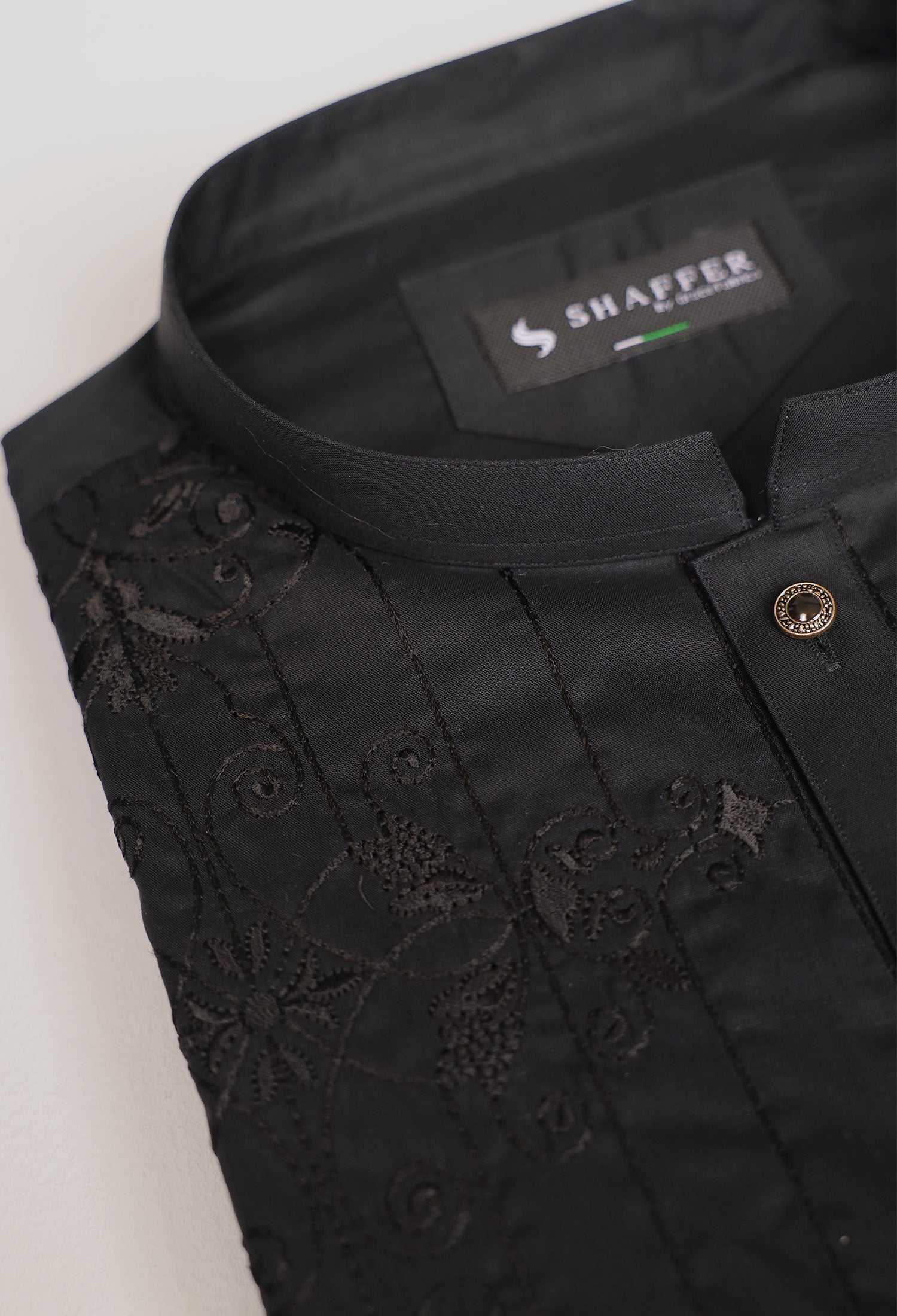 SOBER STYLE - BLACK KURTA PAJAMA