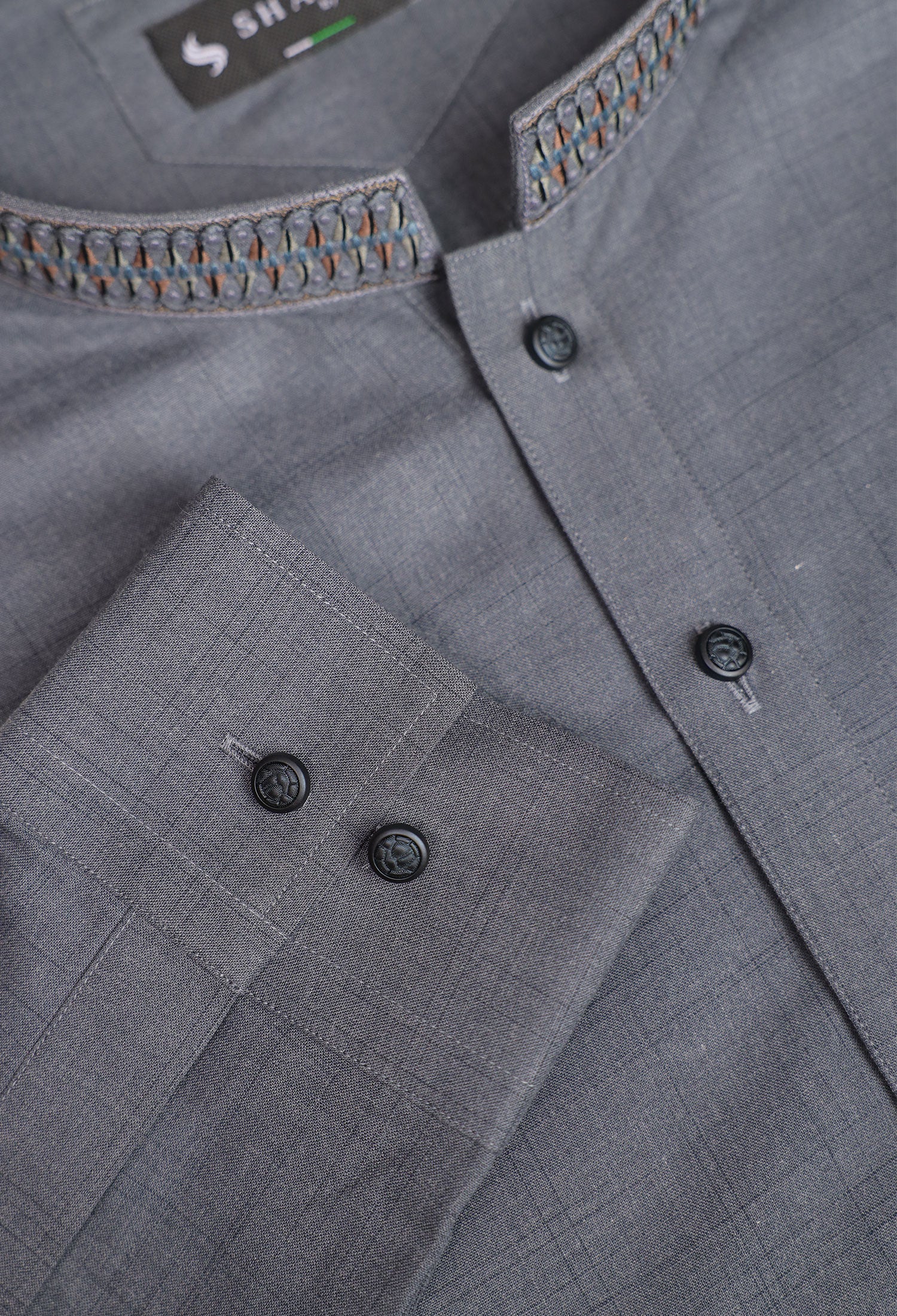BARMATIC - GREY KAMEEZ SHALWAR