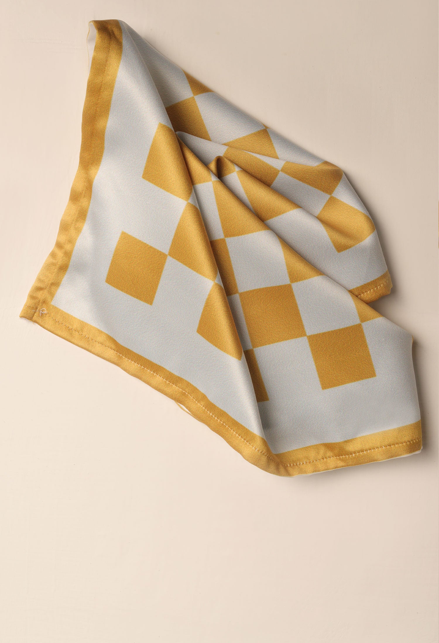 CHESS BOARD POCKET SQUARE