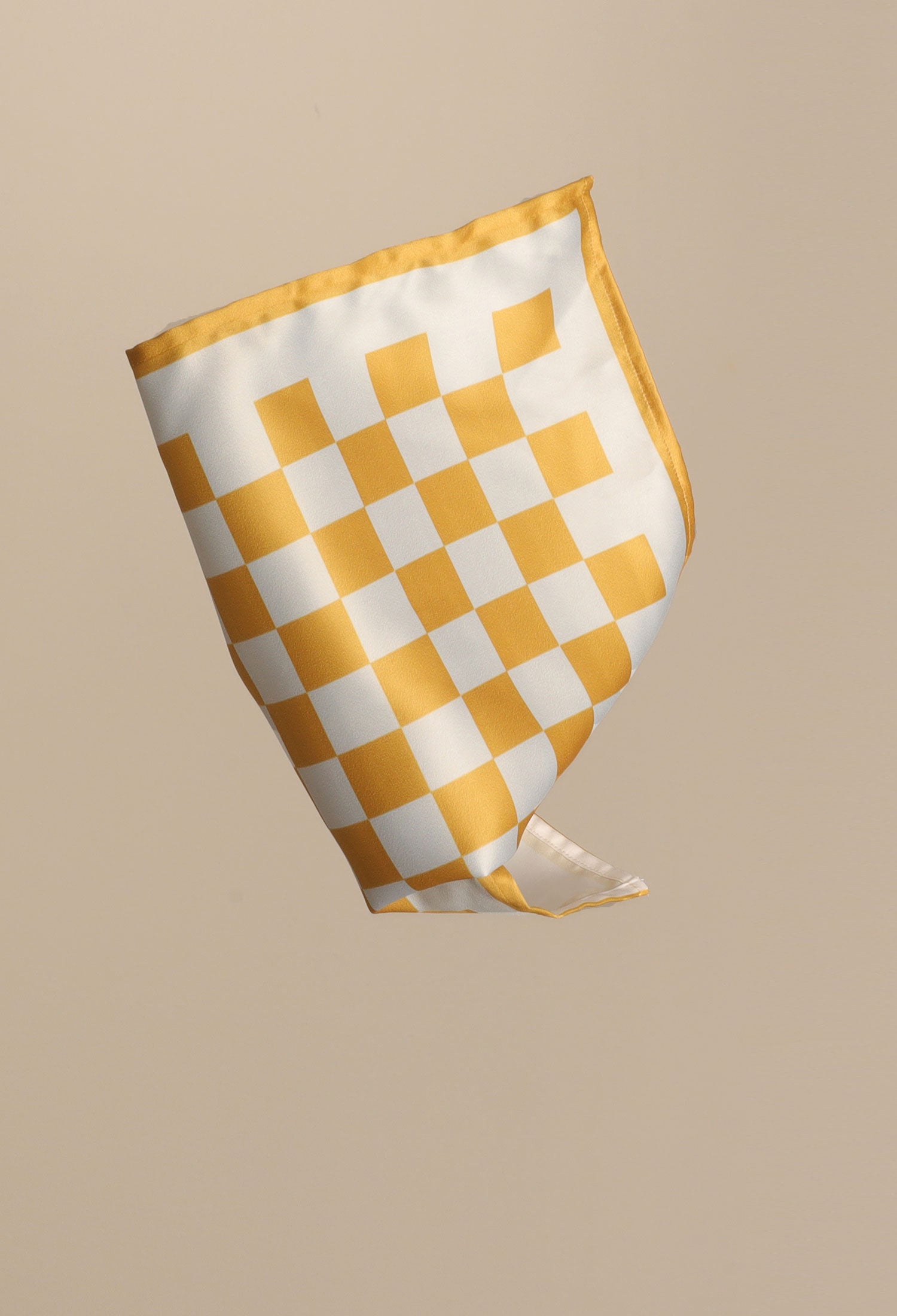 CHESS BOARD POCKET SQUARE