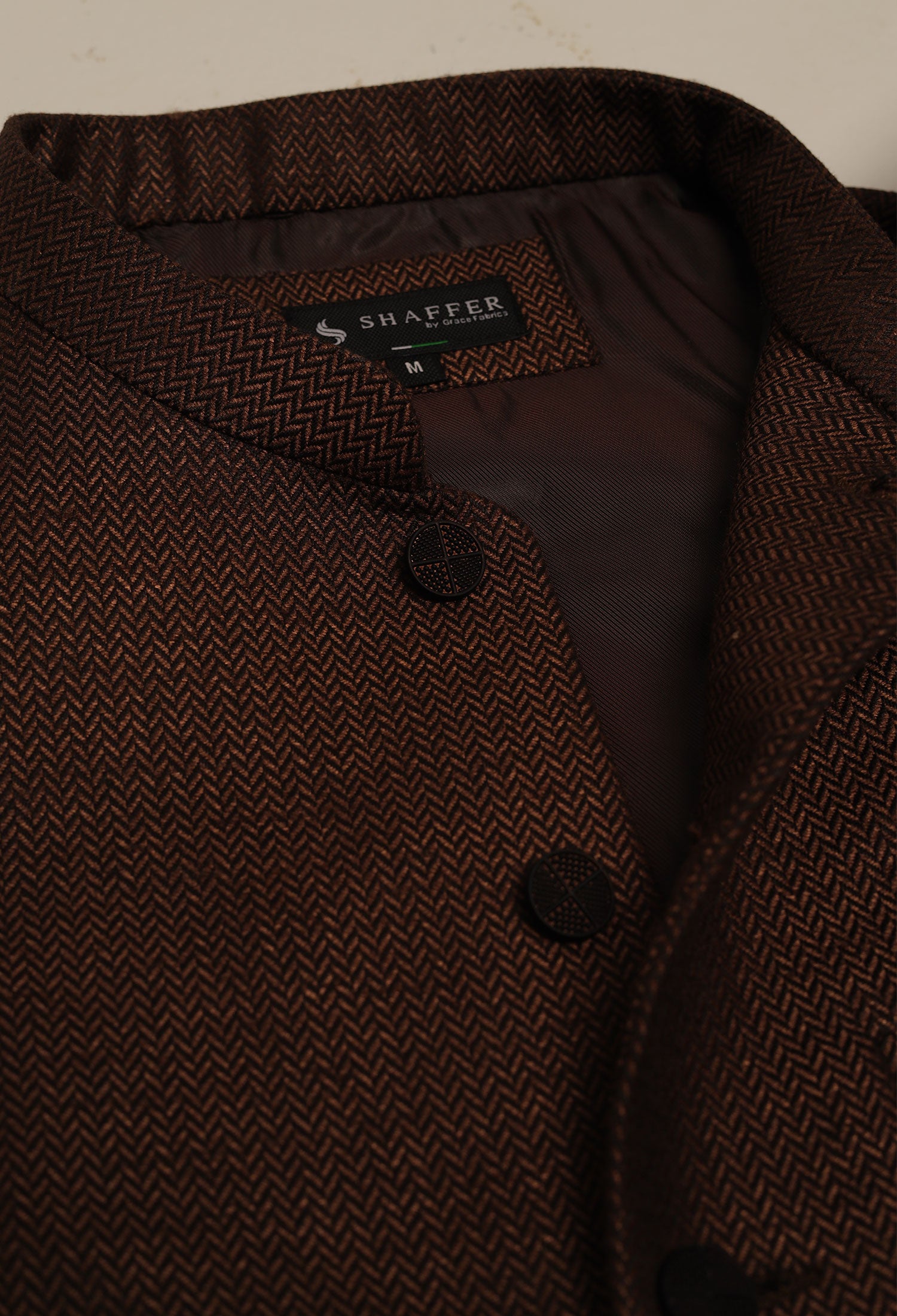 BROWN - WAISTCOAT PLAIN