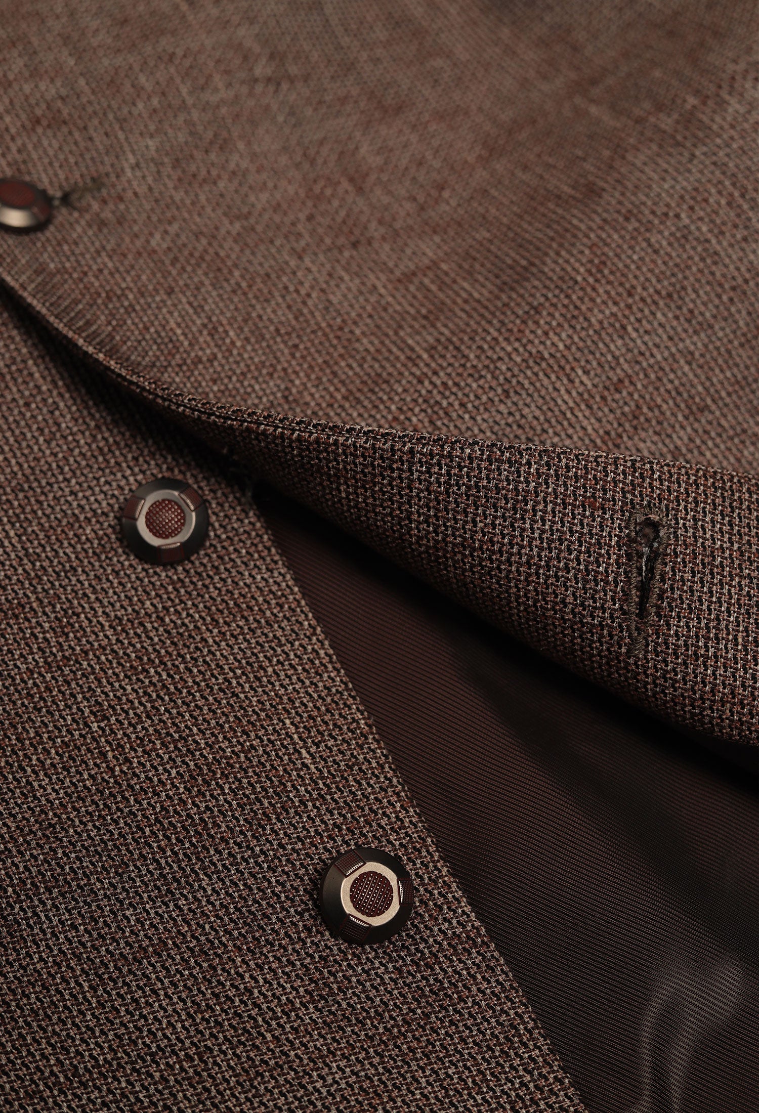 LIGHT BROWN - WAISTCOAT PLAIN