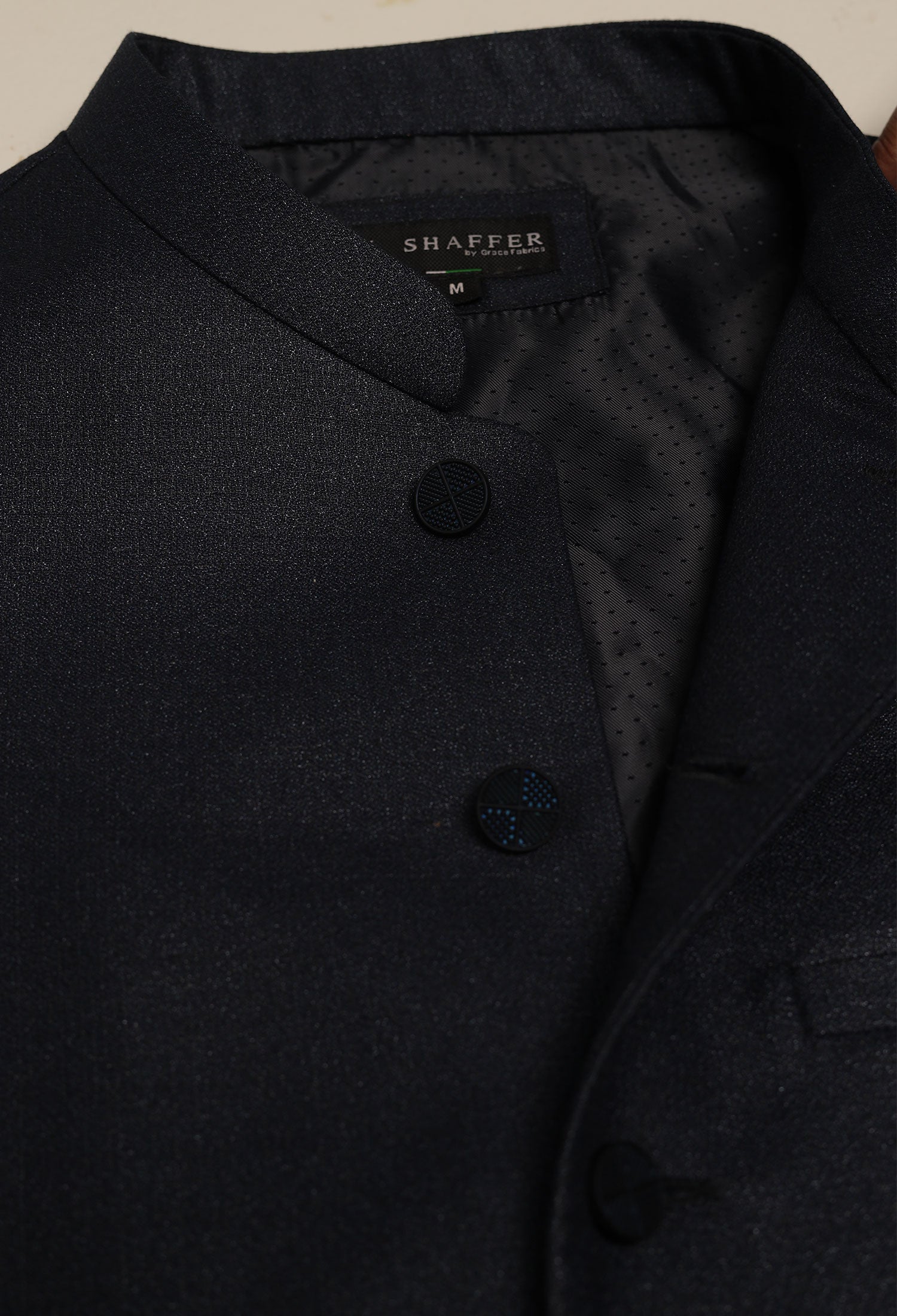 NAVY - WAISTCOAT PLAIN