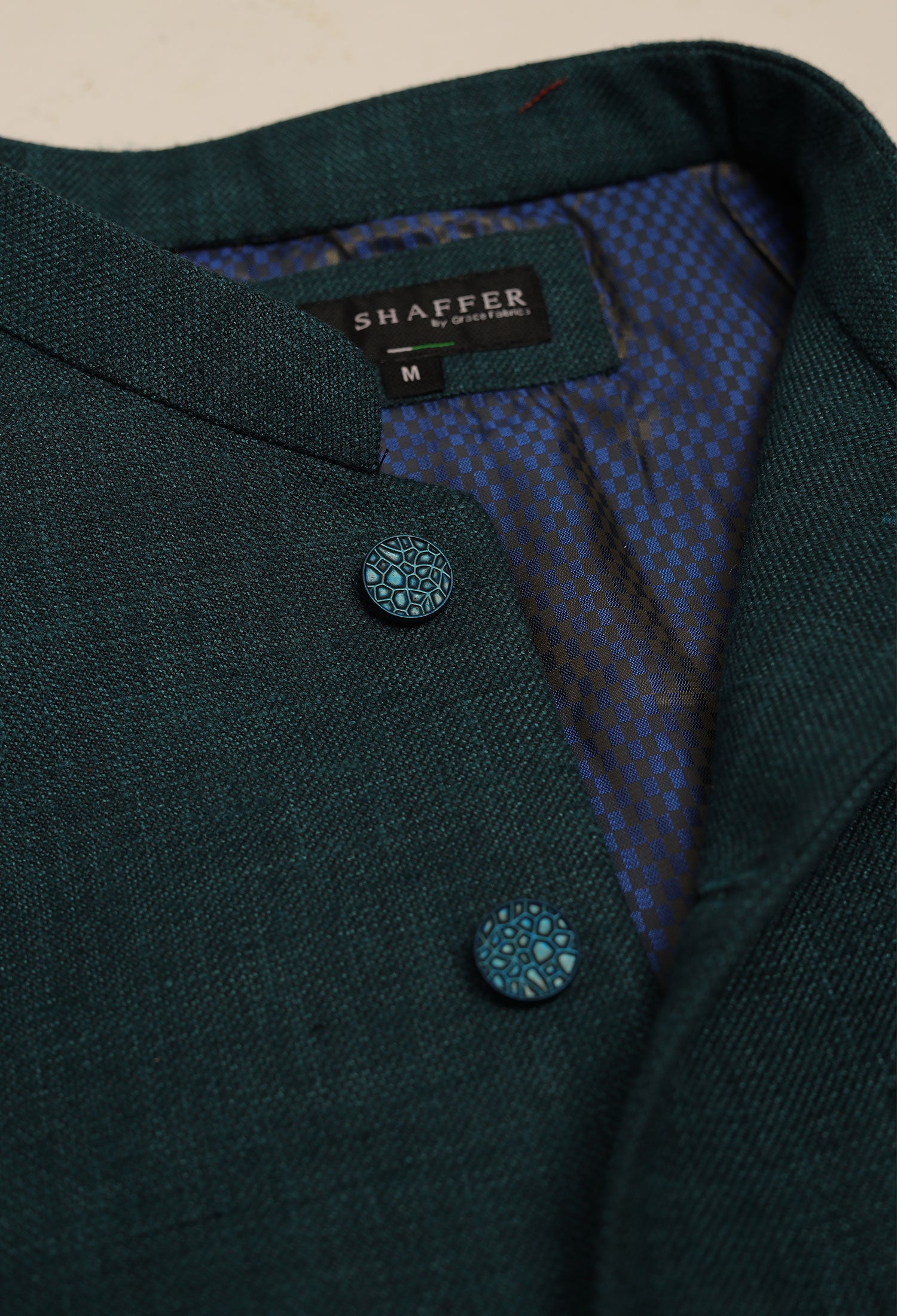 TEAL BLUE - WAISTCOAT PLAIN