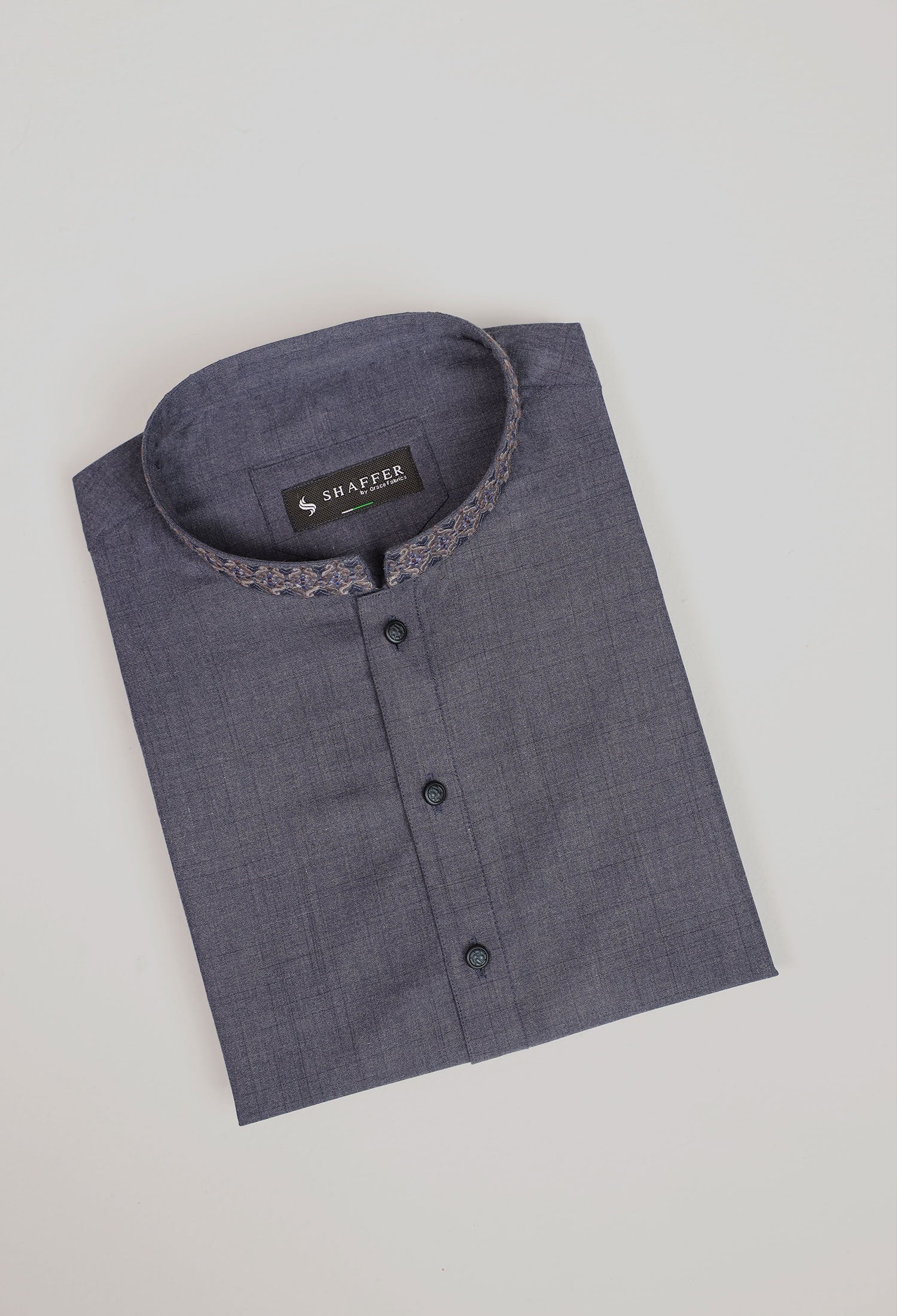 BARMATIC - D-GREY KAMEEZ SHALWAR