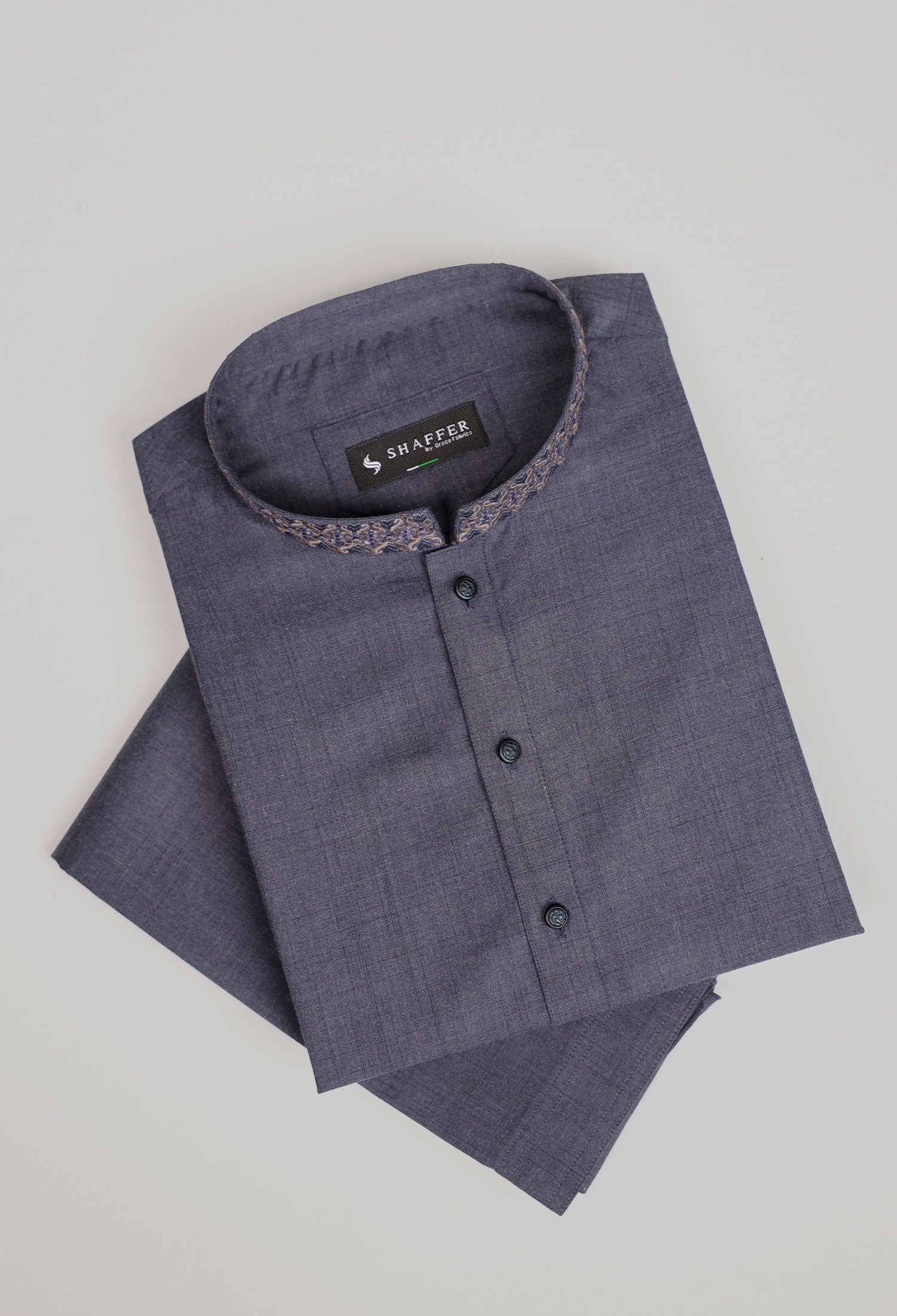 BARMATIC - D-GREY KAMEEZ SHALWAR