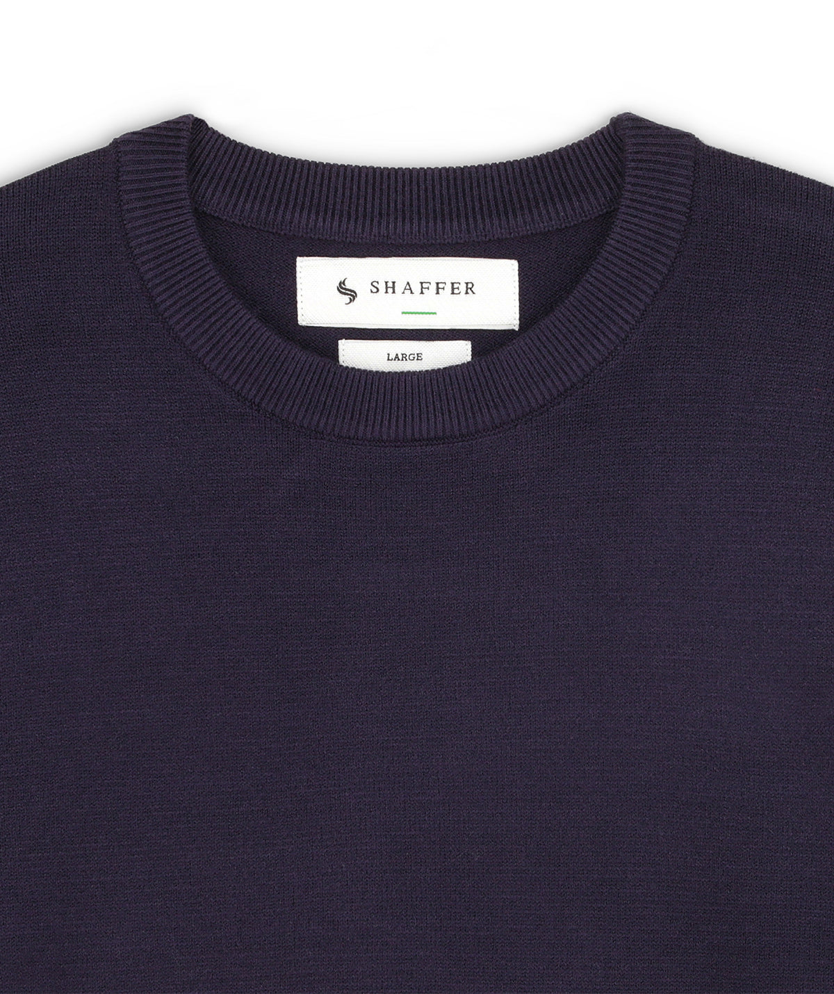 Dark Navy Crew Neck Sweater