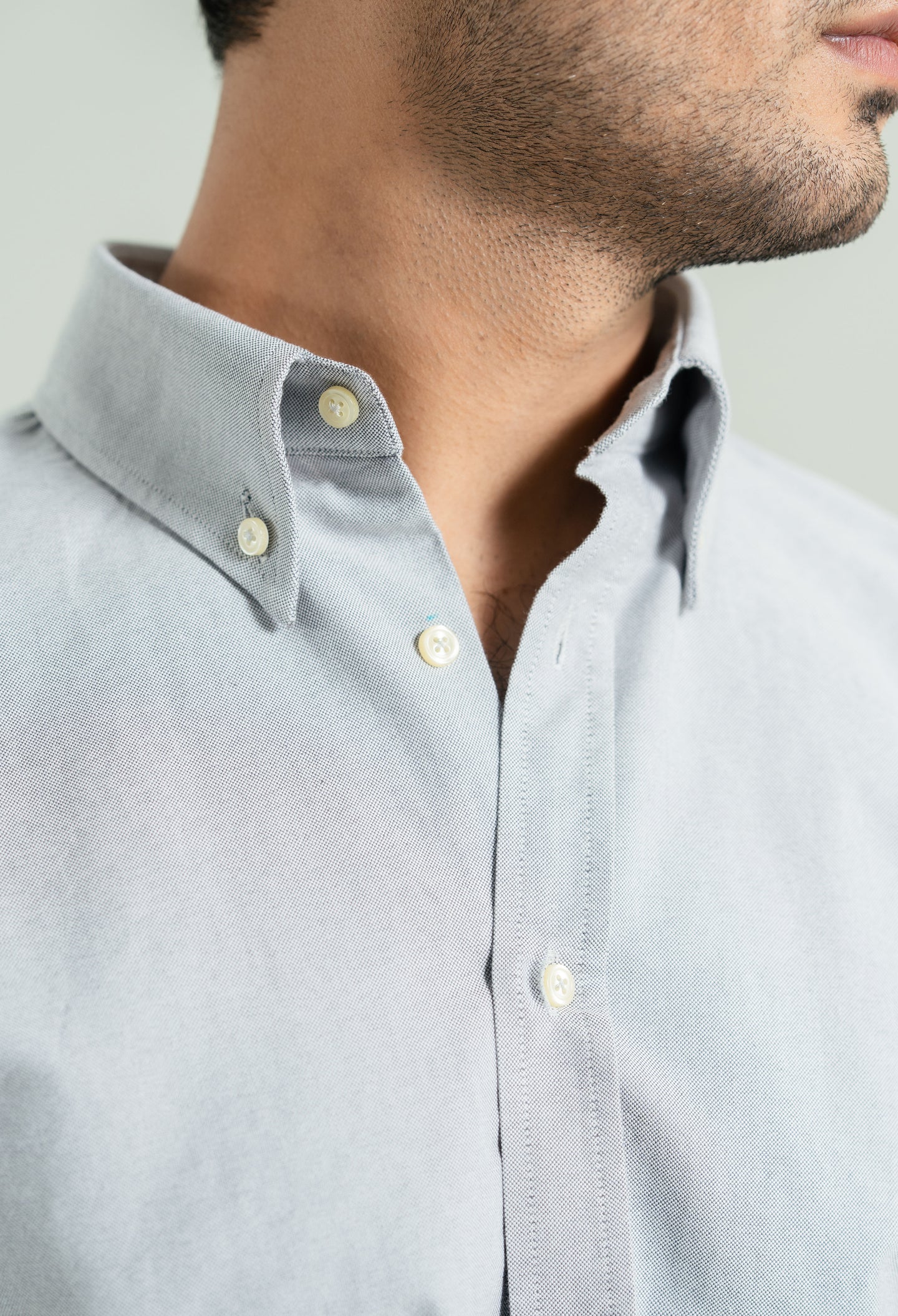 Light Grey Oxford Shirt