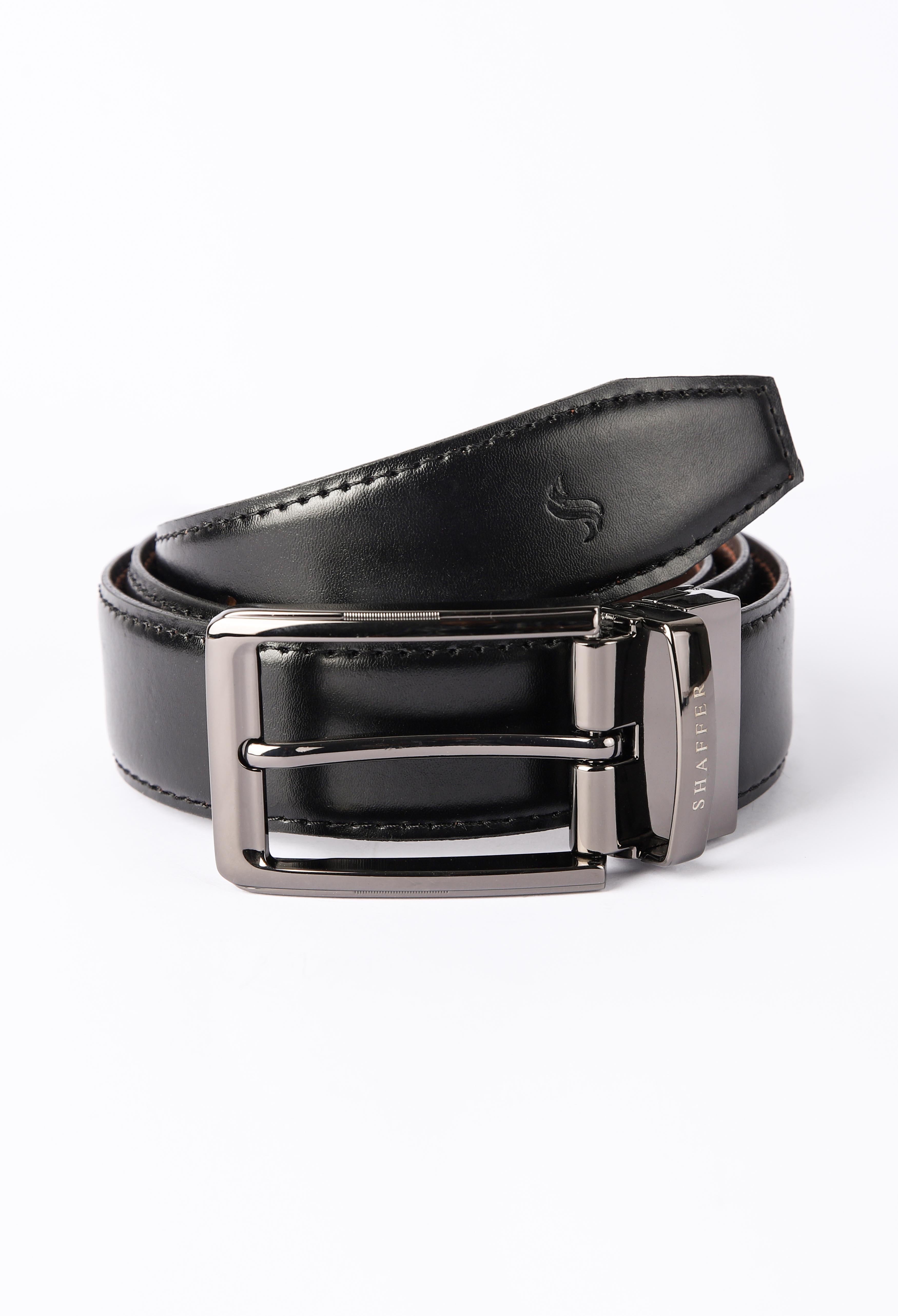 Cedar Brown PU Leather Belt