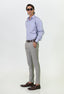 Pastel Lavender Blue Cotton Formal Shirt
