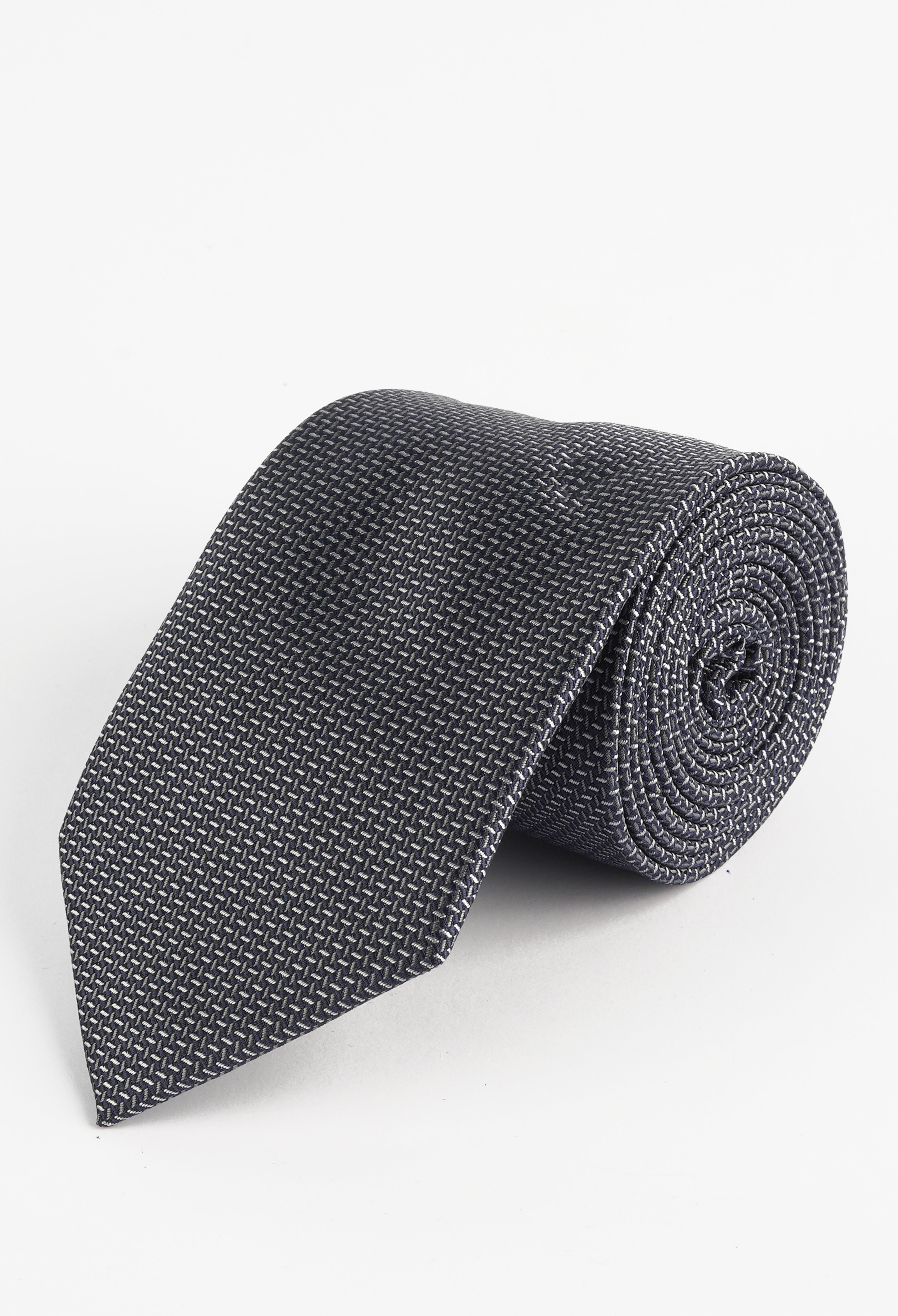 Blue Line Self texture Tie