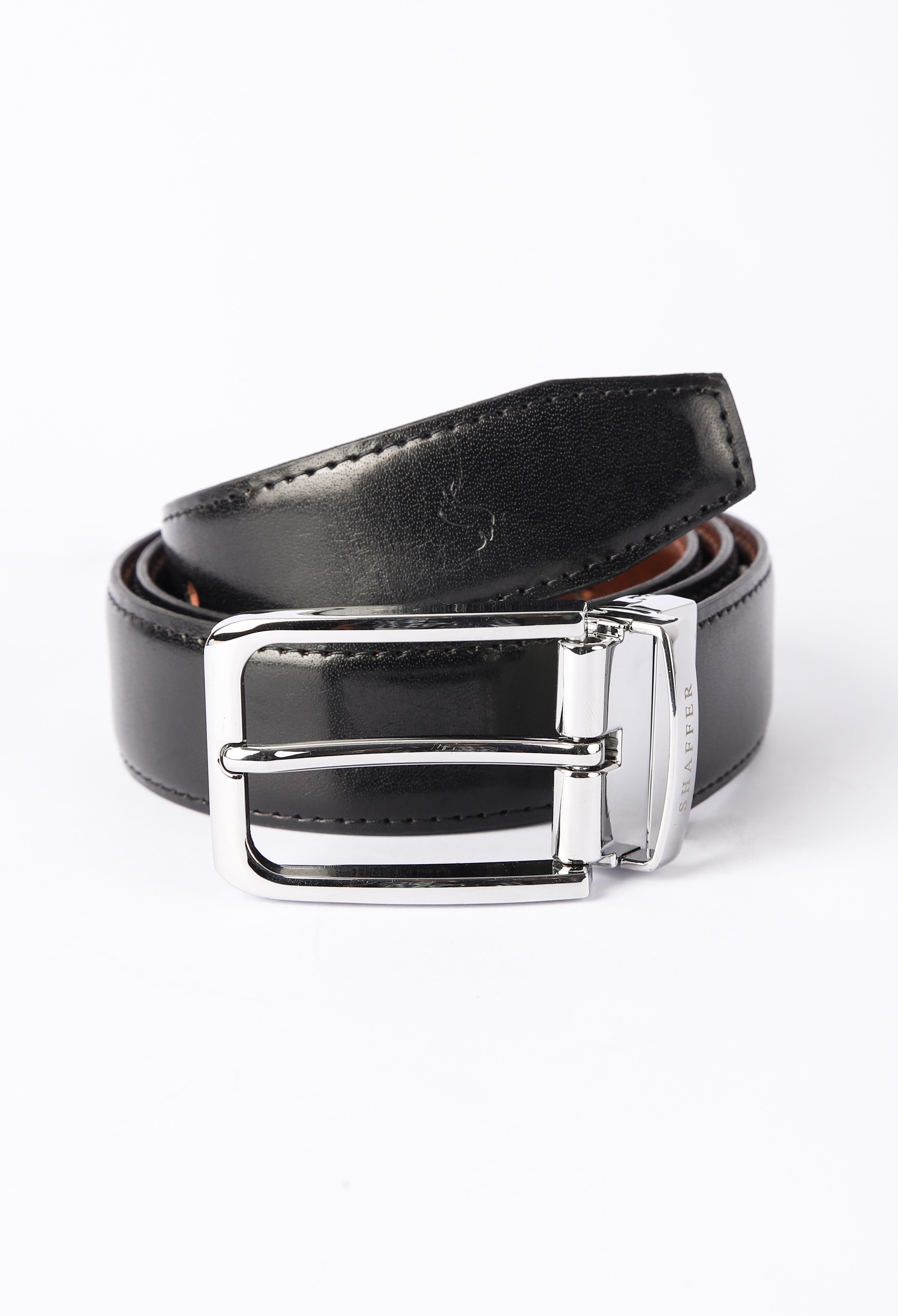 Walnut Brown PU Leather Belt