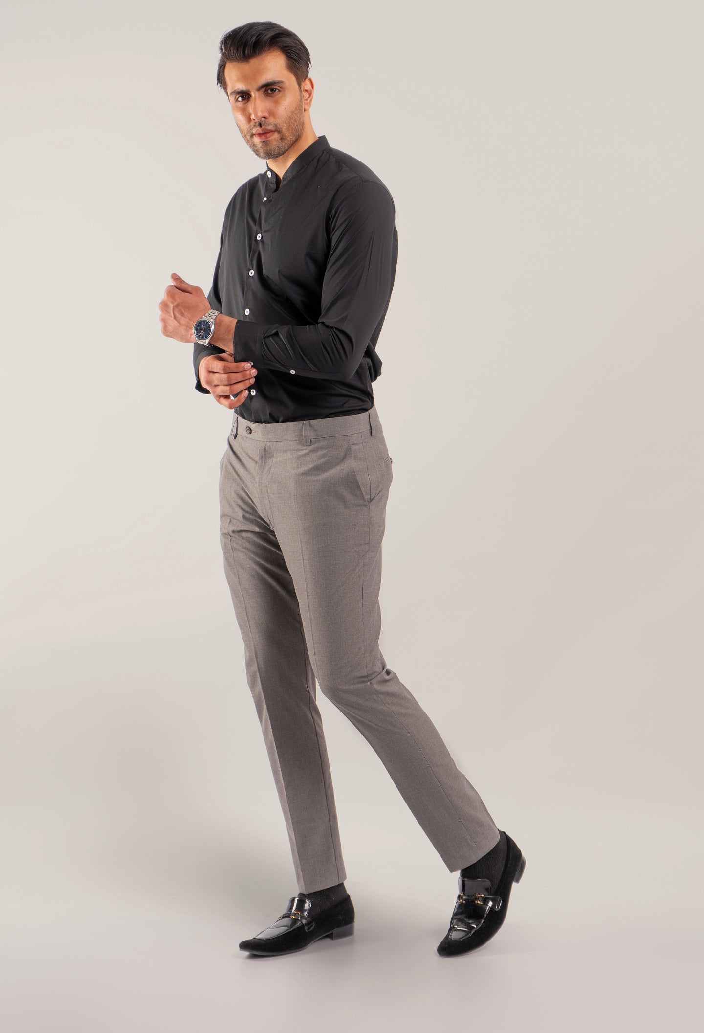 Black Semi Formal Shirt (CSH-000042)