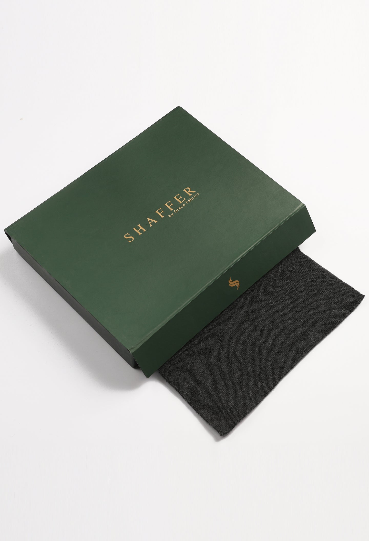 Ash Grey Plain Woolen Muffler