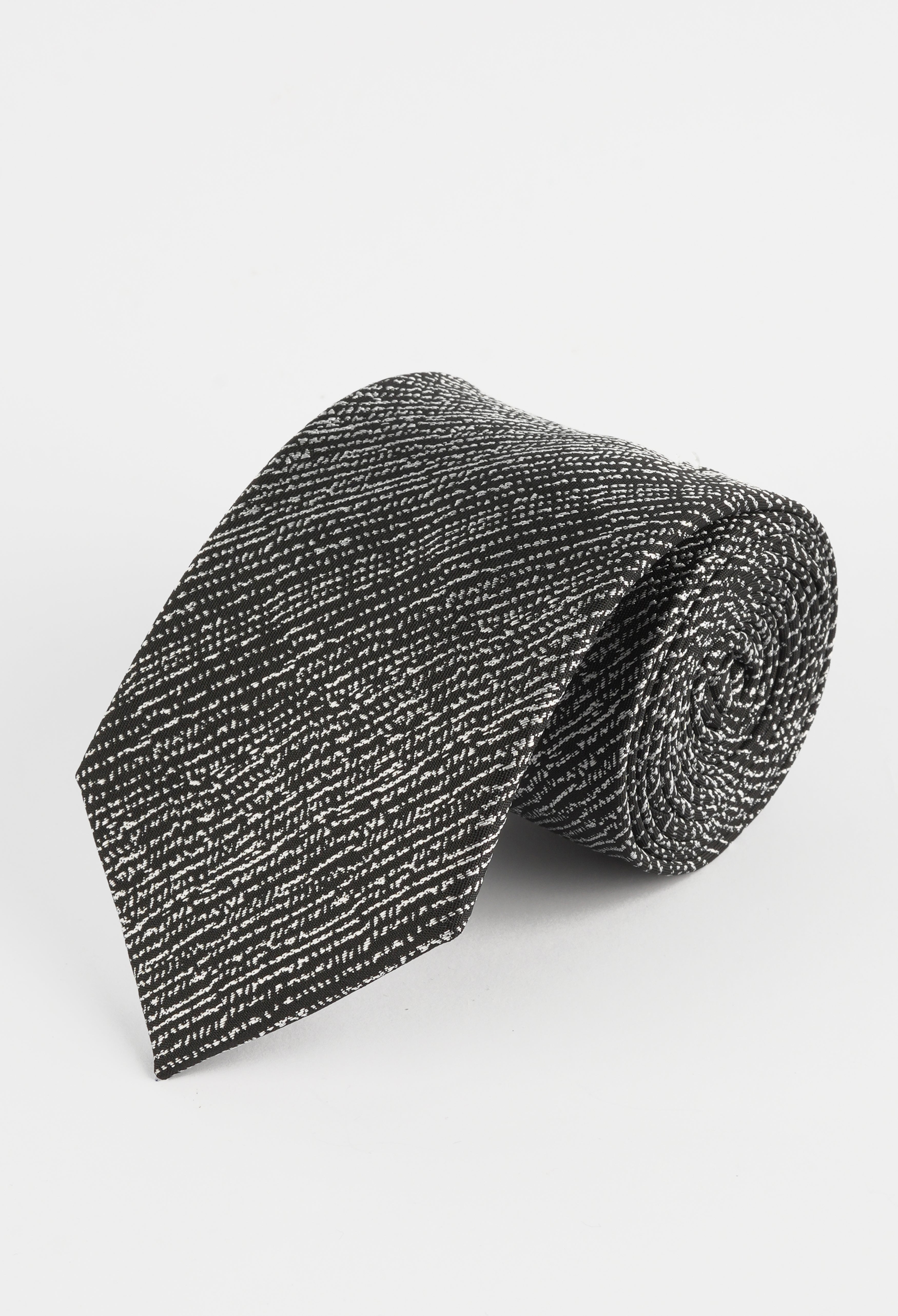 Charcoal Grey Stone Texture Tie