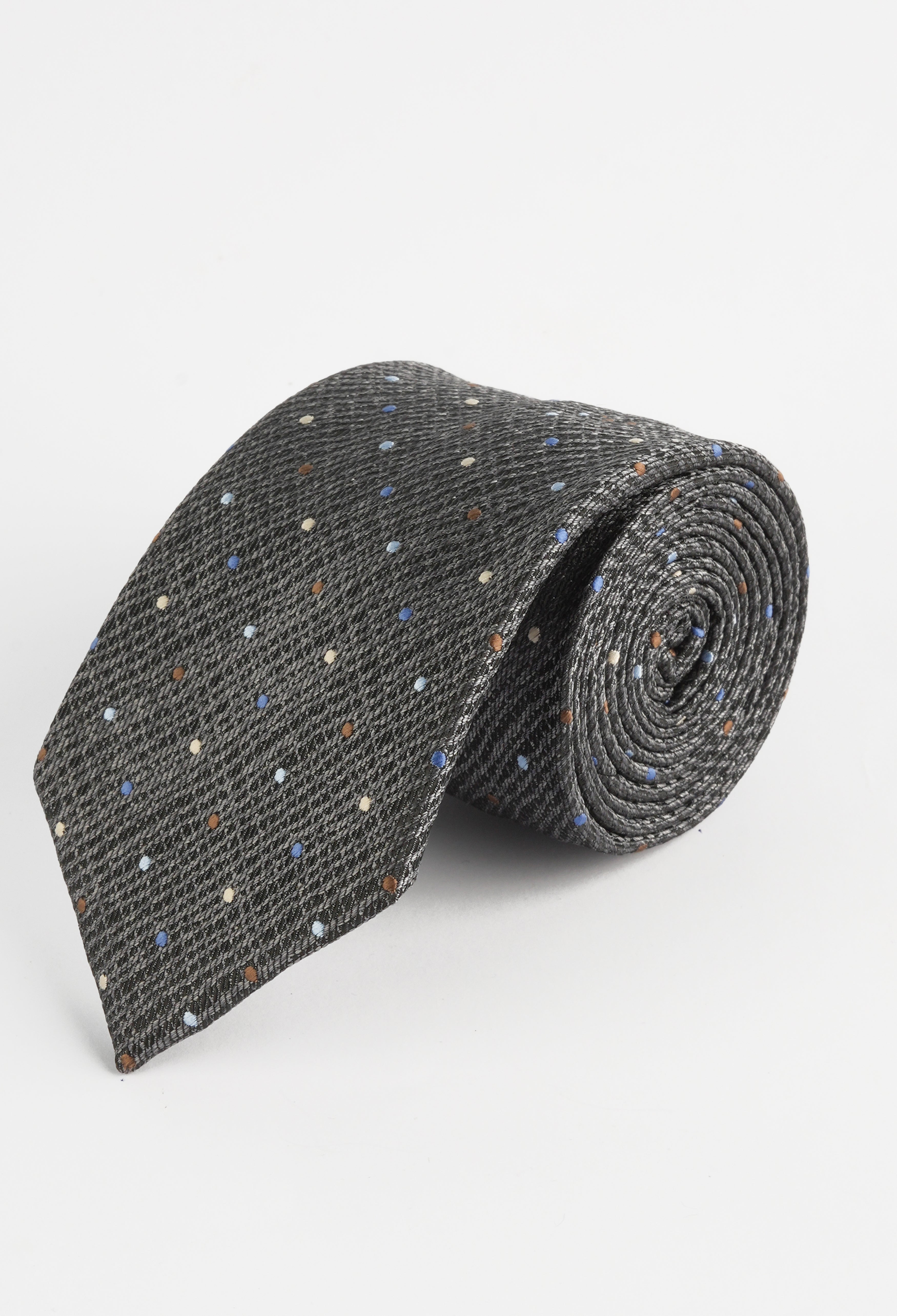 Dark Grey Rock Stone Tie