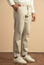 Sand Grey Cotton Trouser