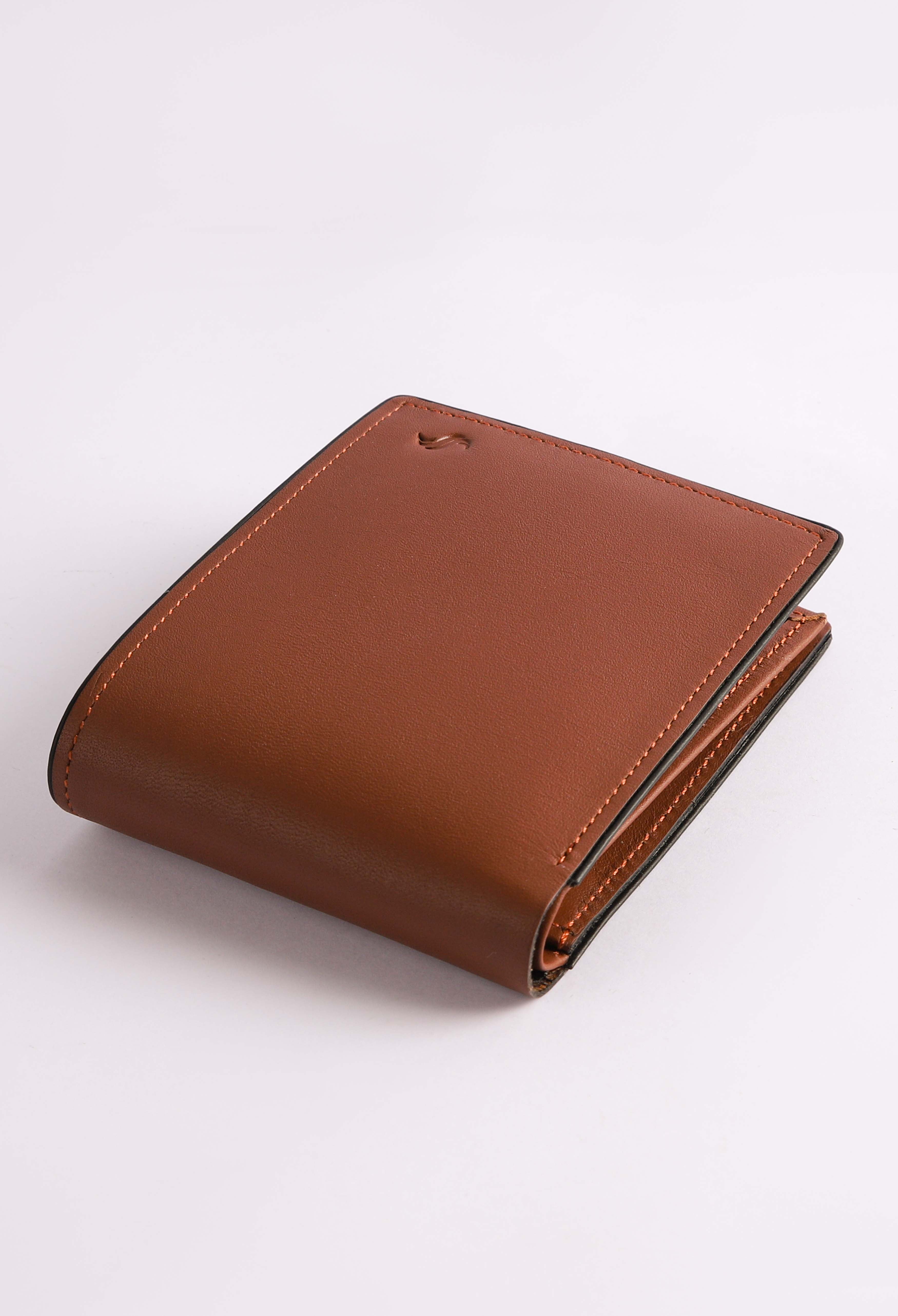 Tawny brown Pure Leather Wallet (WL-000015)