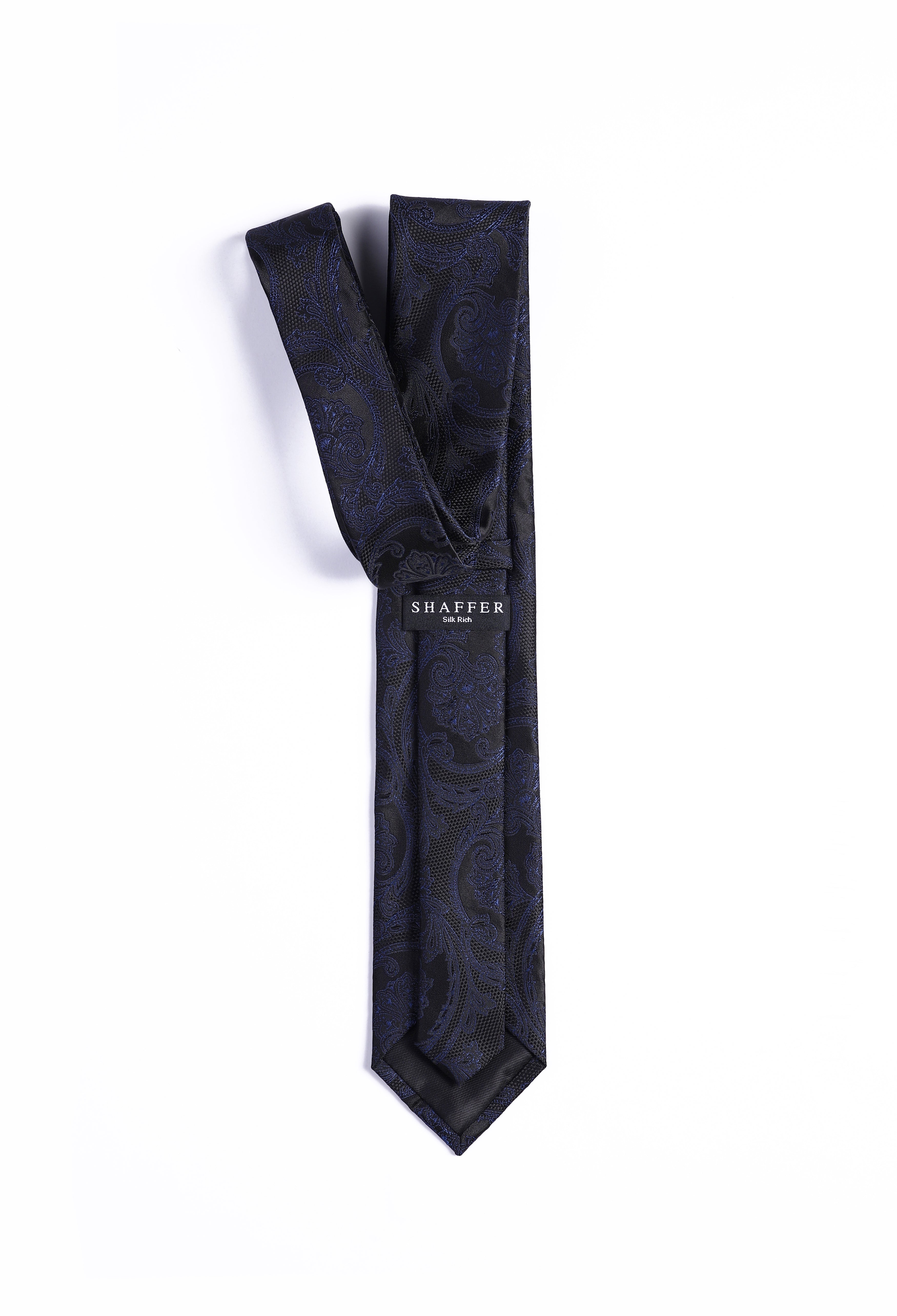Oxford Blue Paisley Tie