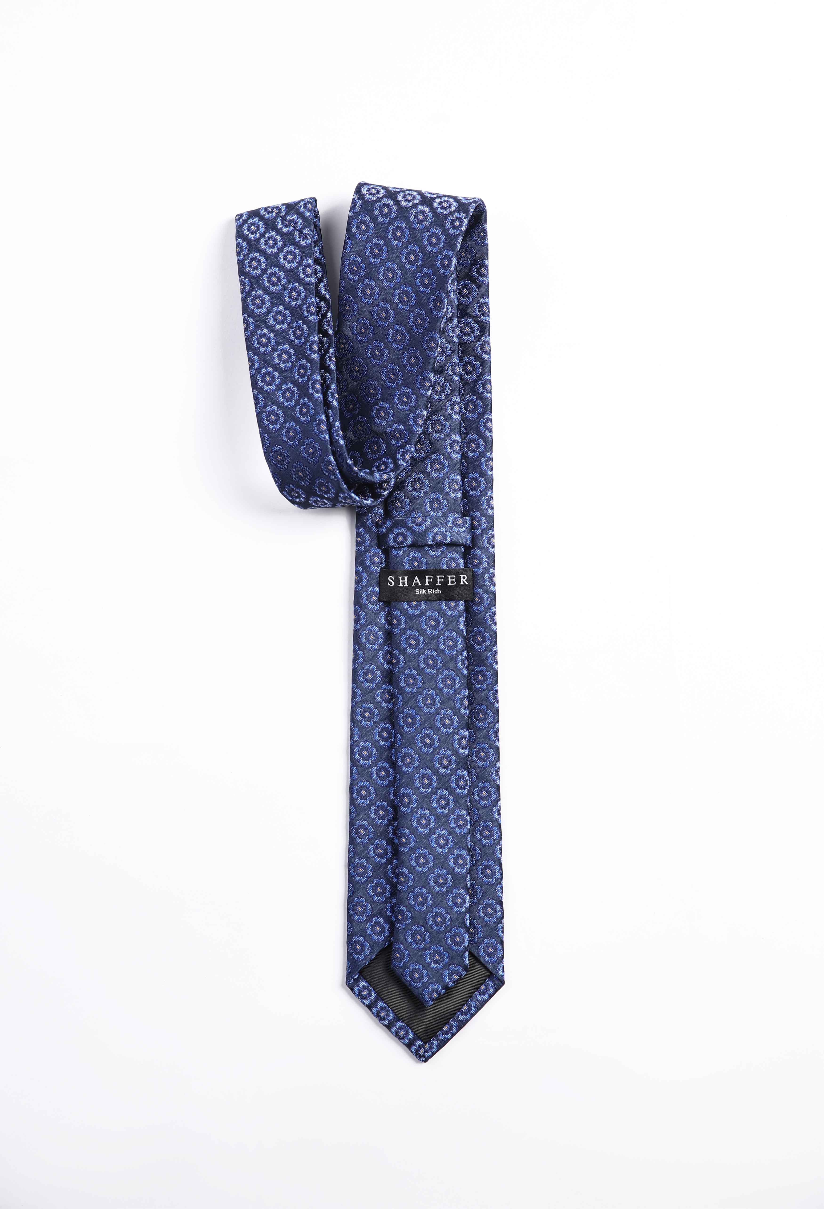Royal Blue Foulard Tie